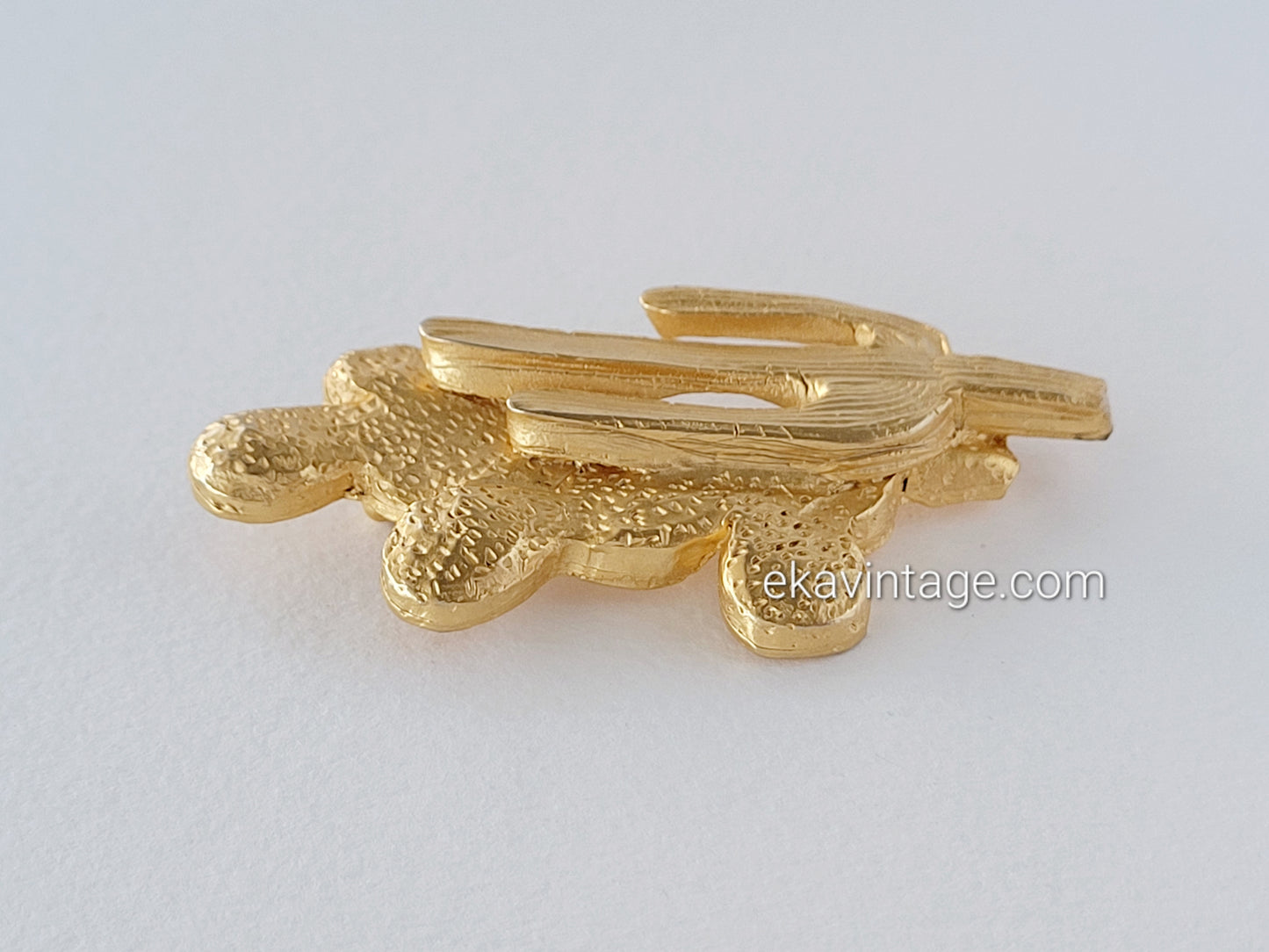 Il était une fois - Broche vintage Cactus