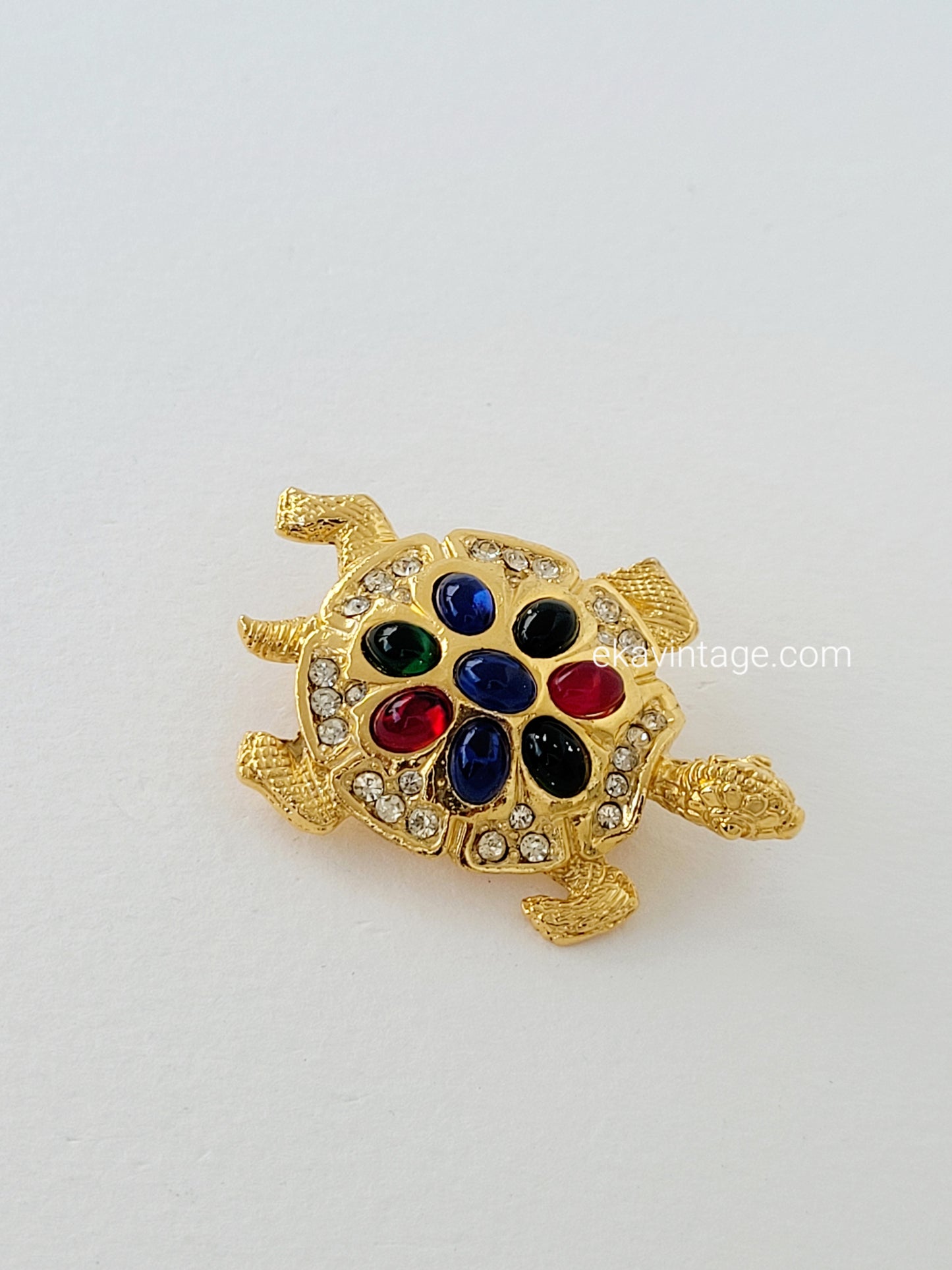 Broche vintage - Tortue