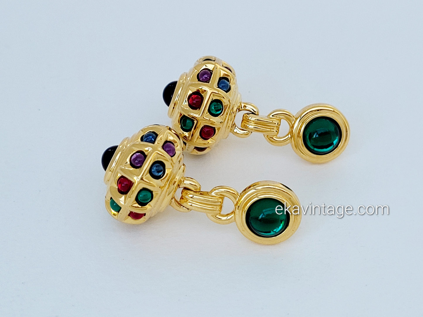 Swarovski - Boucles d'oreilles vintage