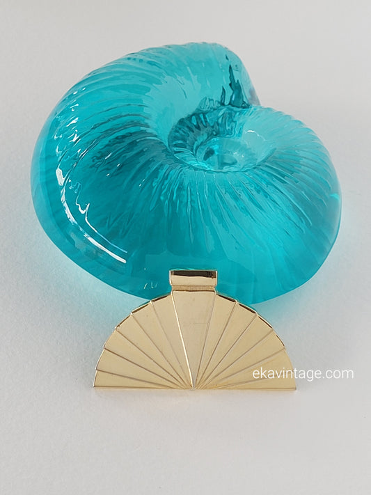 Karl Lagerfeld - Broche vintage Éventail