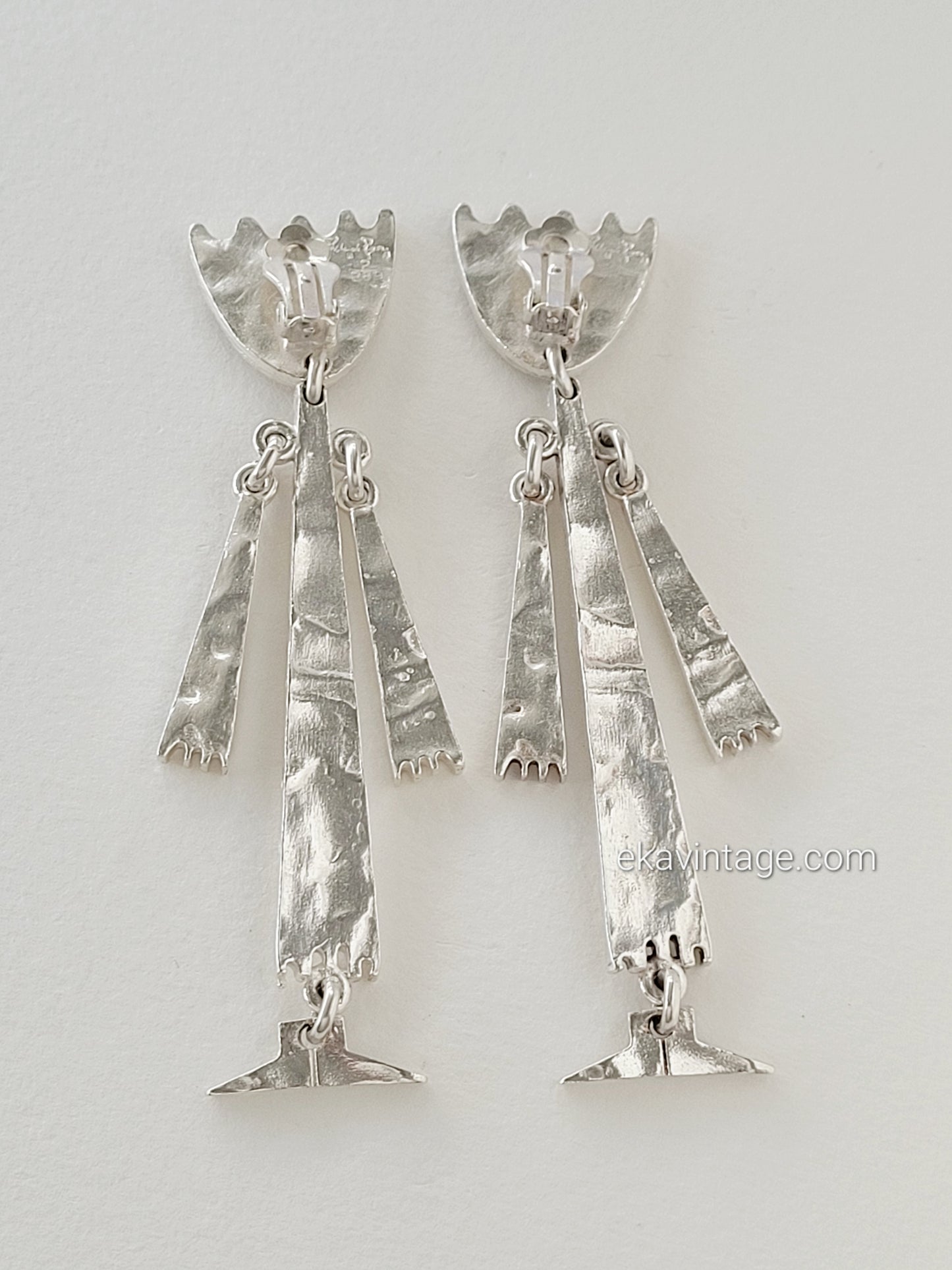 Biche de Bere - Boucles d'oreilles pendantes vintage