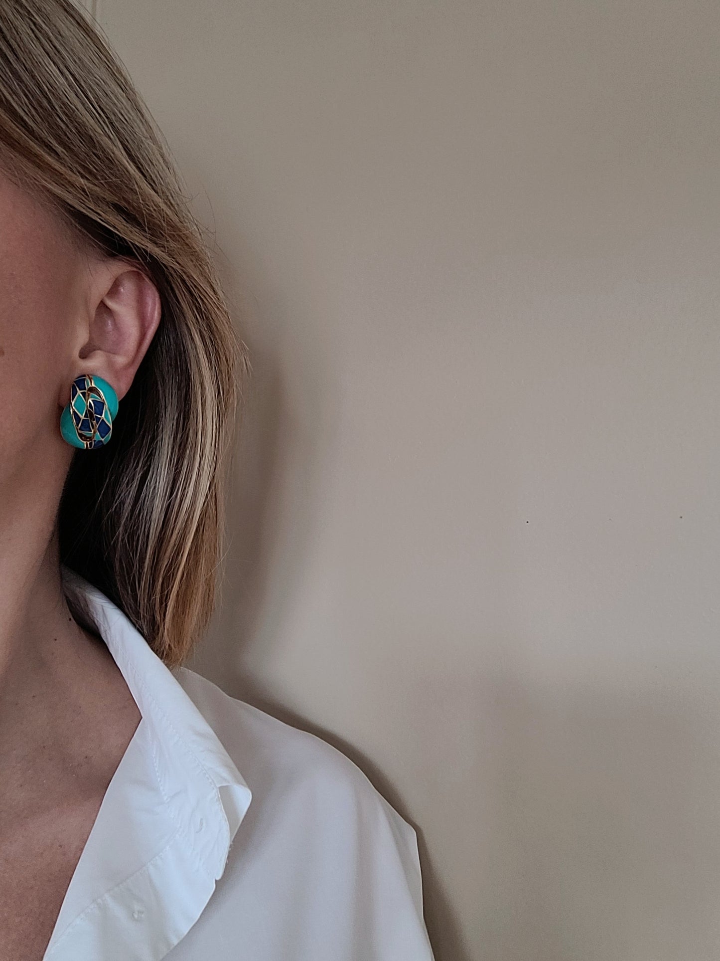 Balenciaga Paris - Boucles d'oreilles vintage