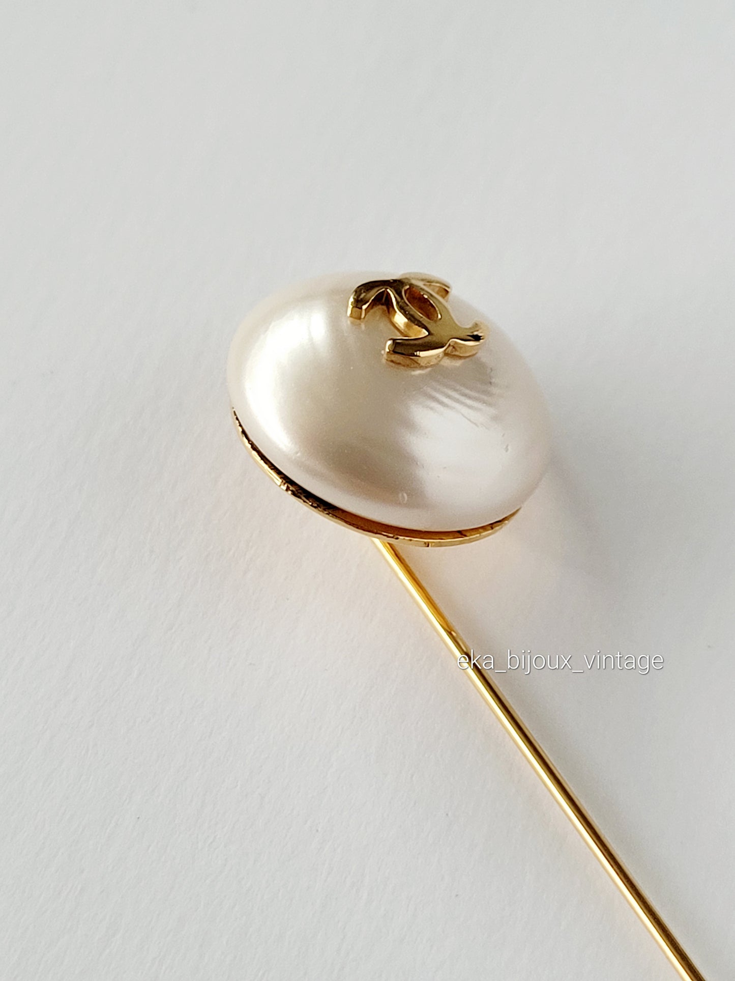 Chanel - Broche / épingle vintage le sigle CC