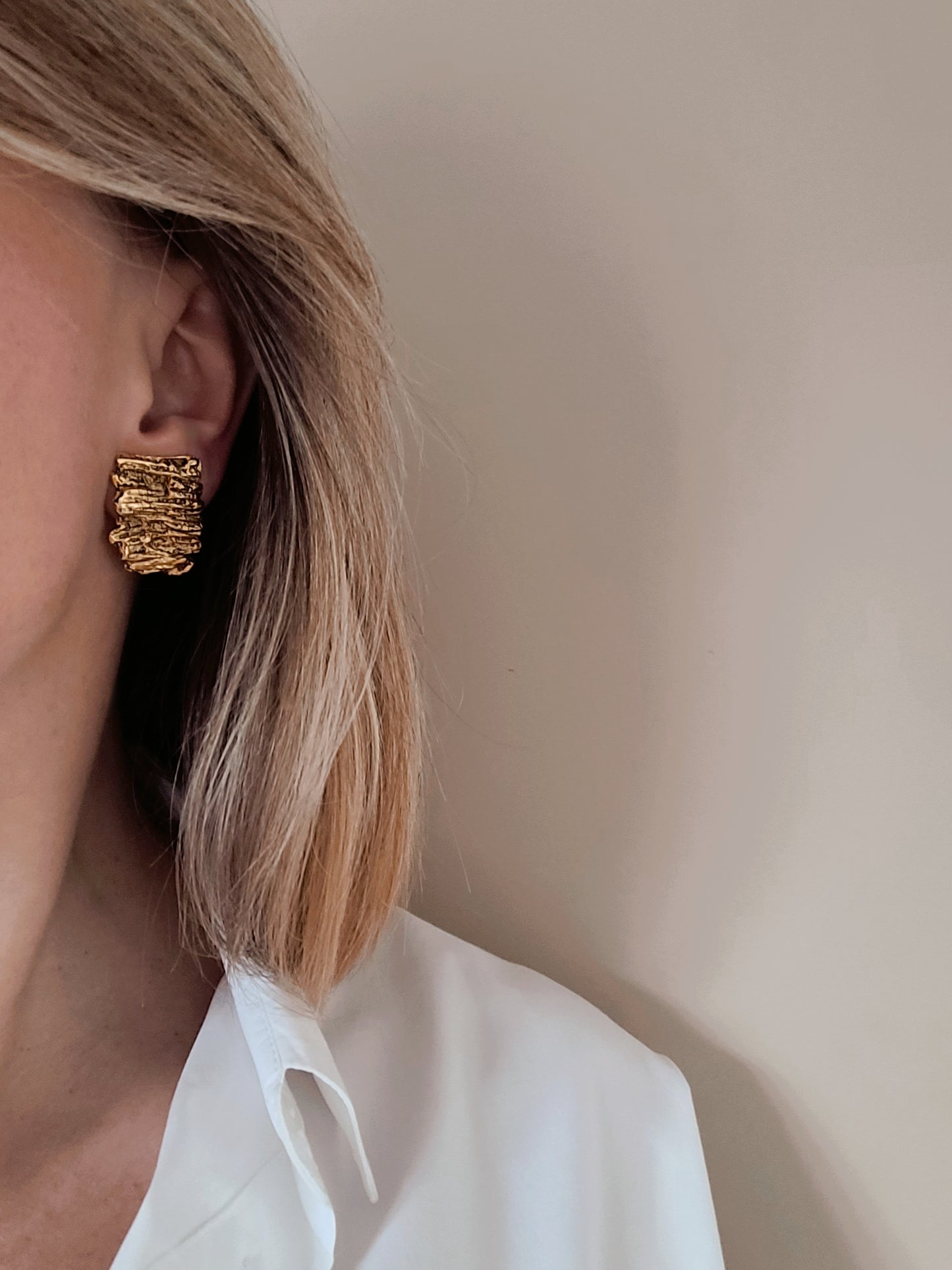 Charles Duret - Boucles d'oreilles vintage