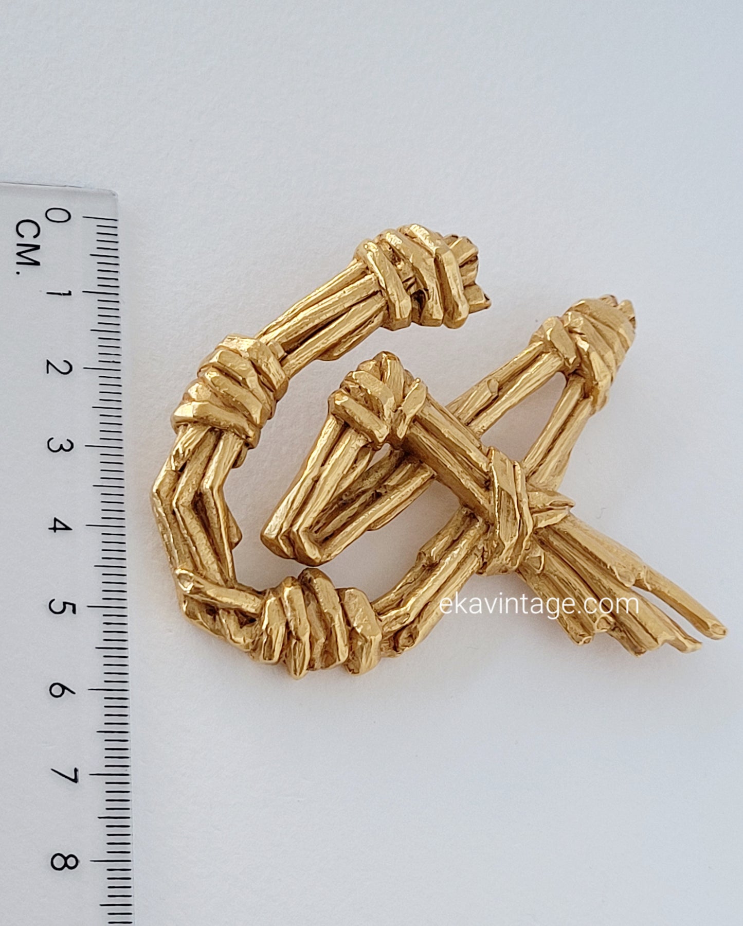 Christian Lacroix - Grande broche vintage CL