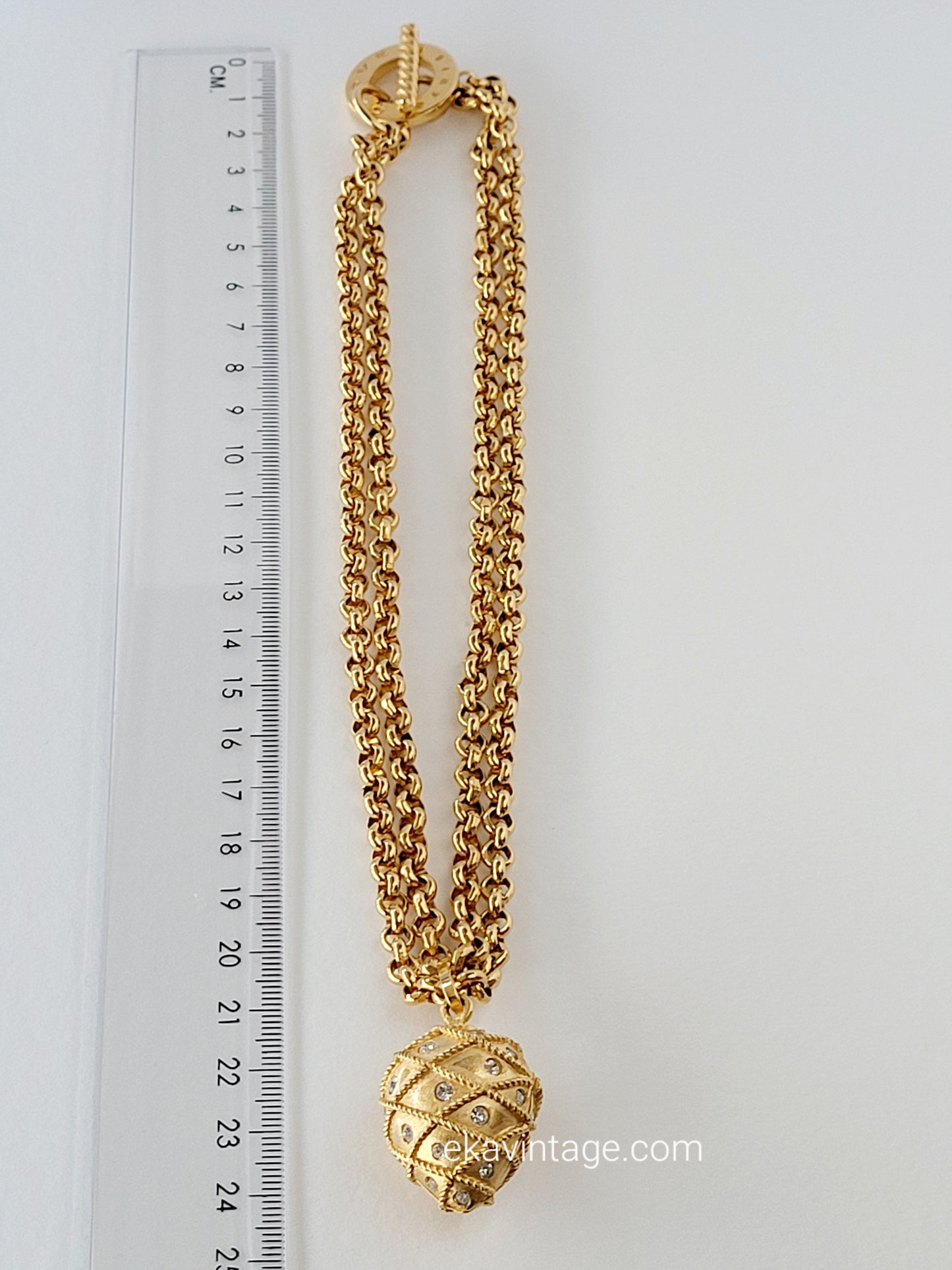 Carven Paris - Collier avec pendentif vintage