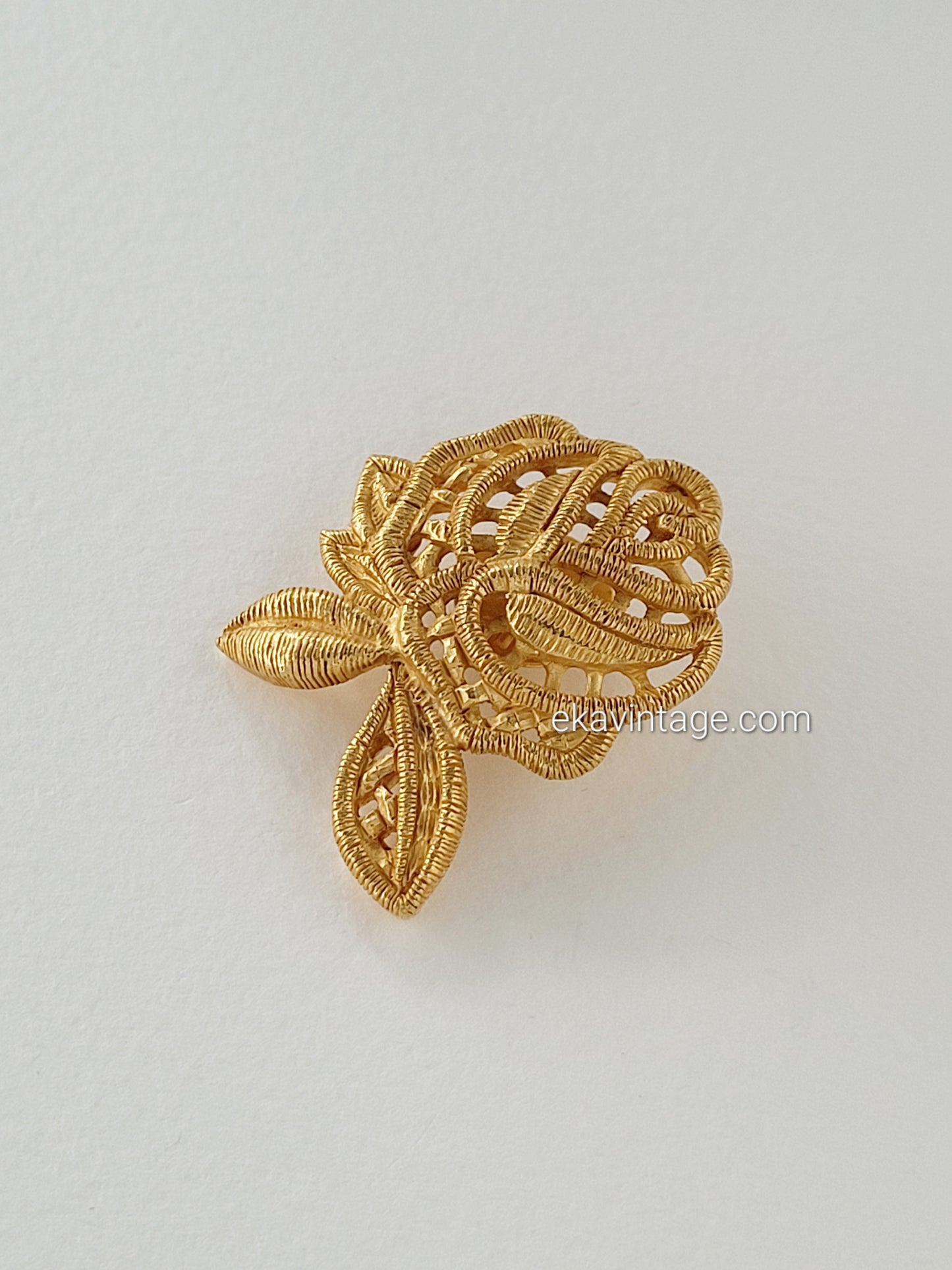 Ungaro Paris - Broche vintage Fleur