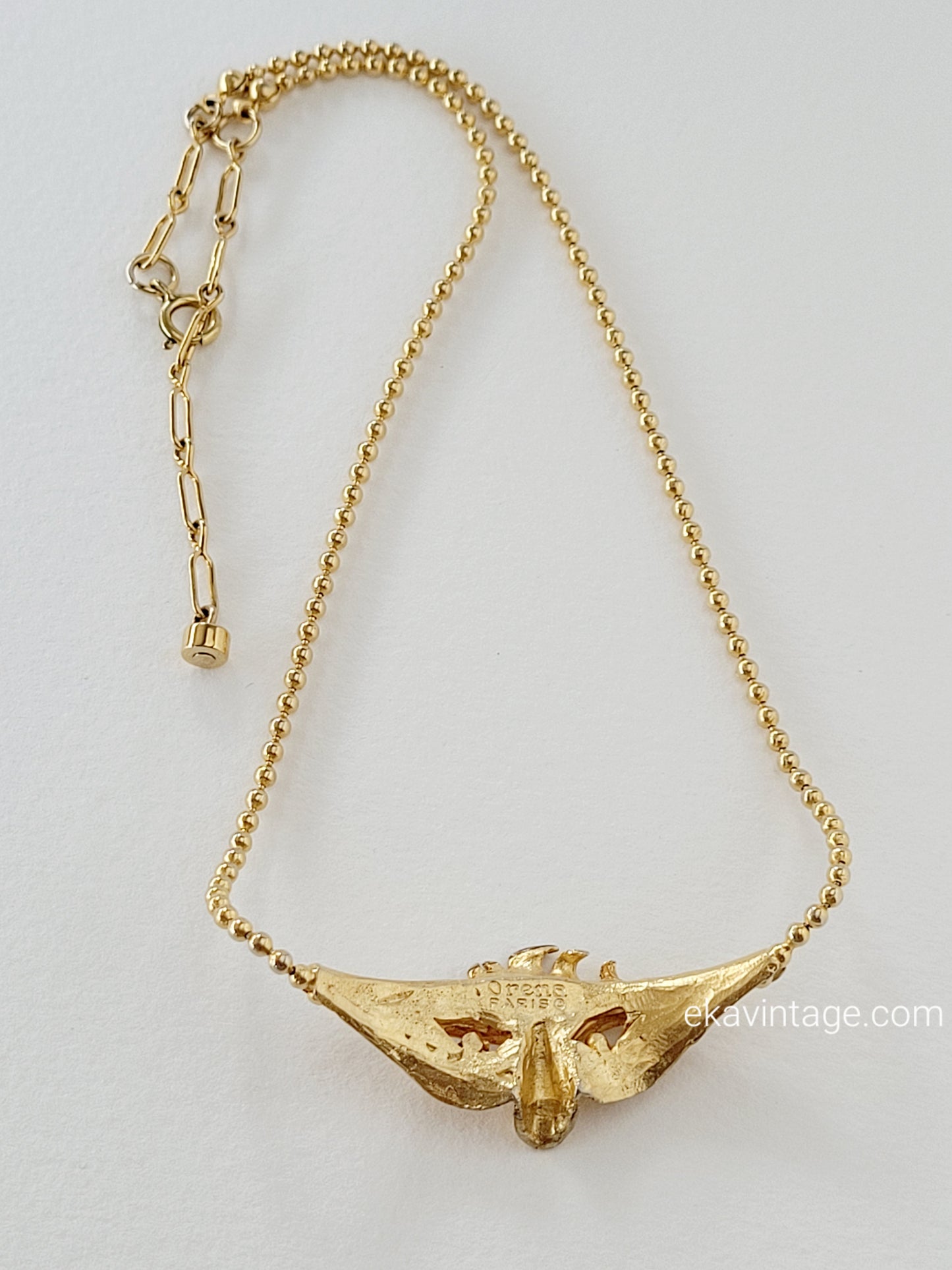 Orena Paris - collier vintage Masque