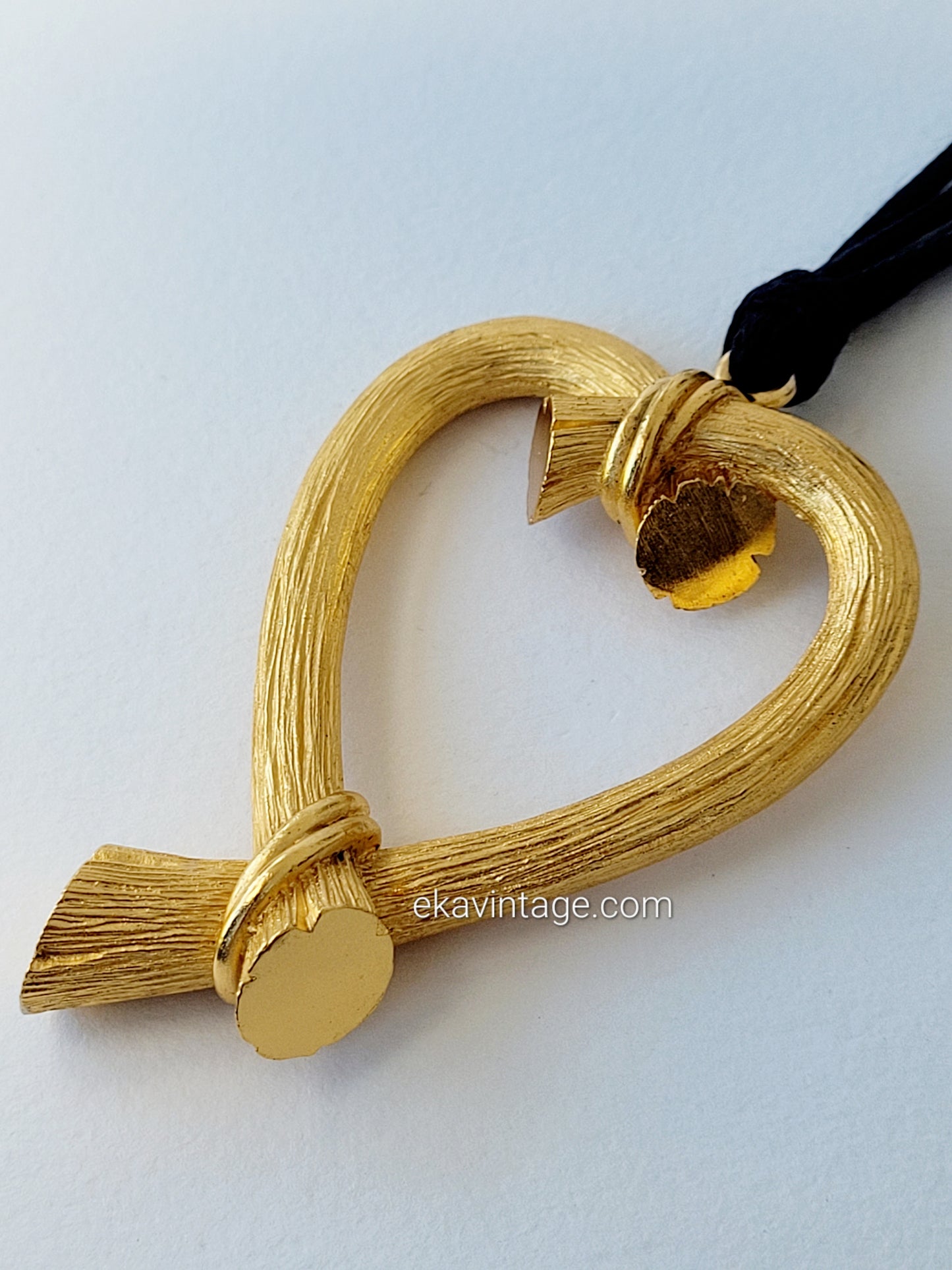 Escada Margaretha Ley - Collier vintage Cœur