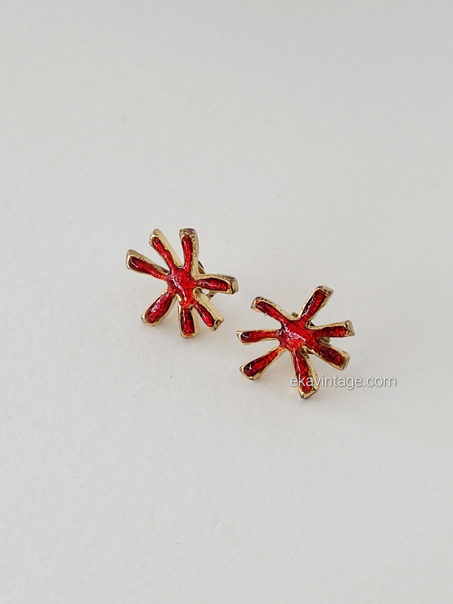 Cécile et Jeanne - Boucles d'oreilles vintage