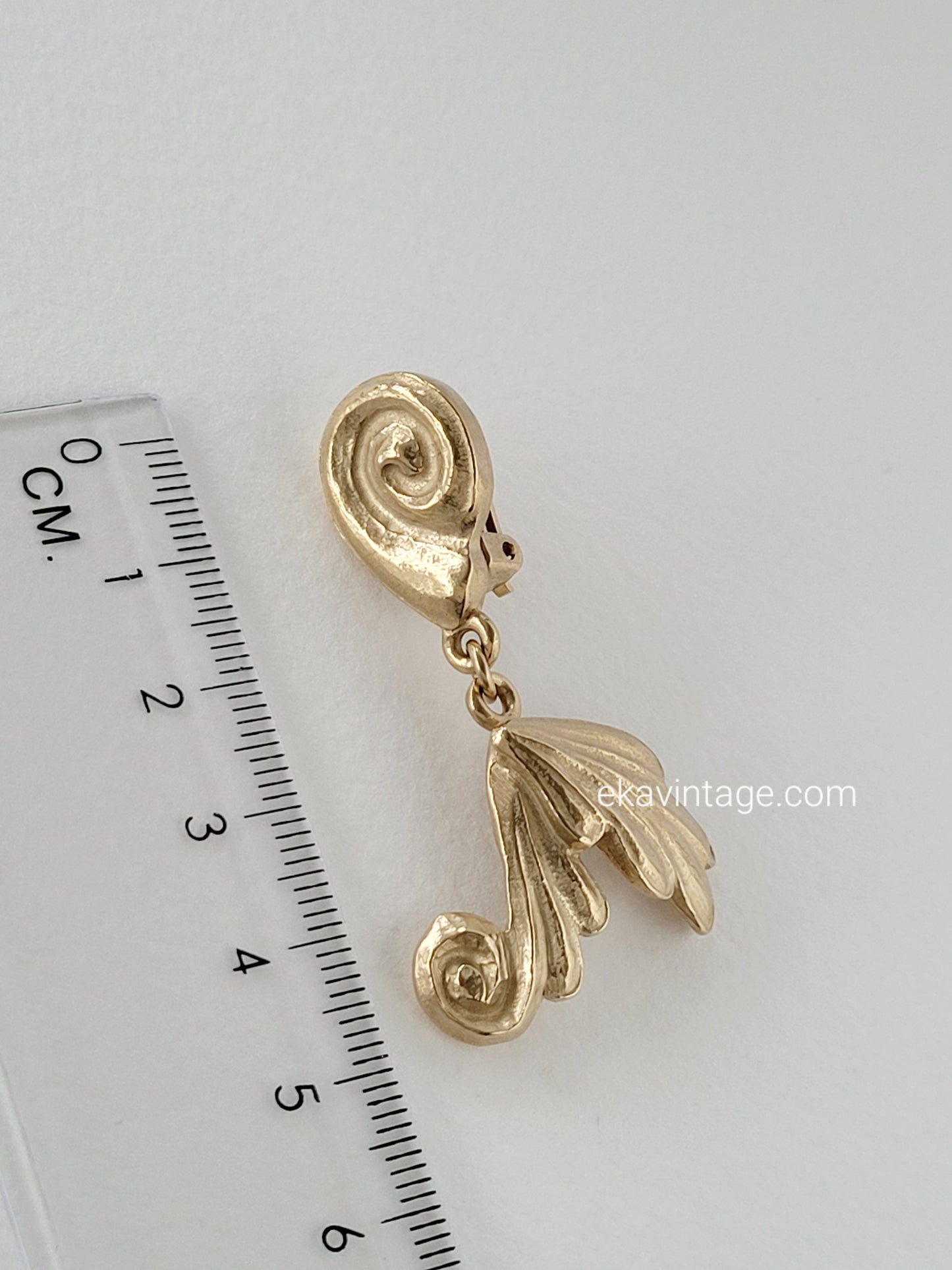 Boucles d'oreilles vintage Jacques Esterel