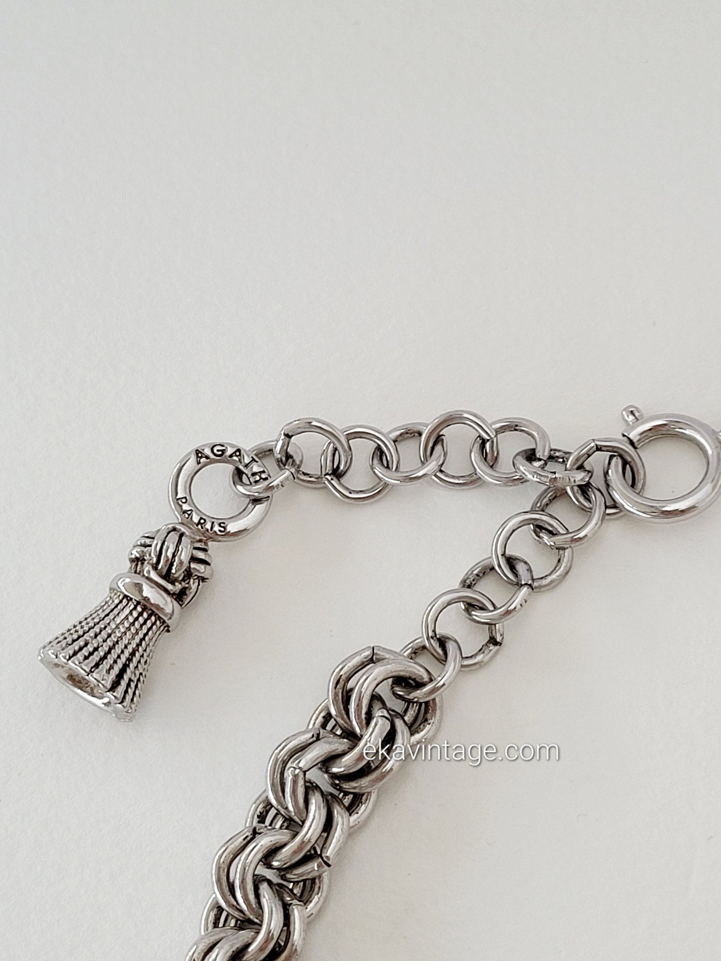 Agatha Paris - Collier métal argenté