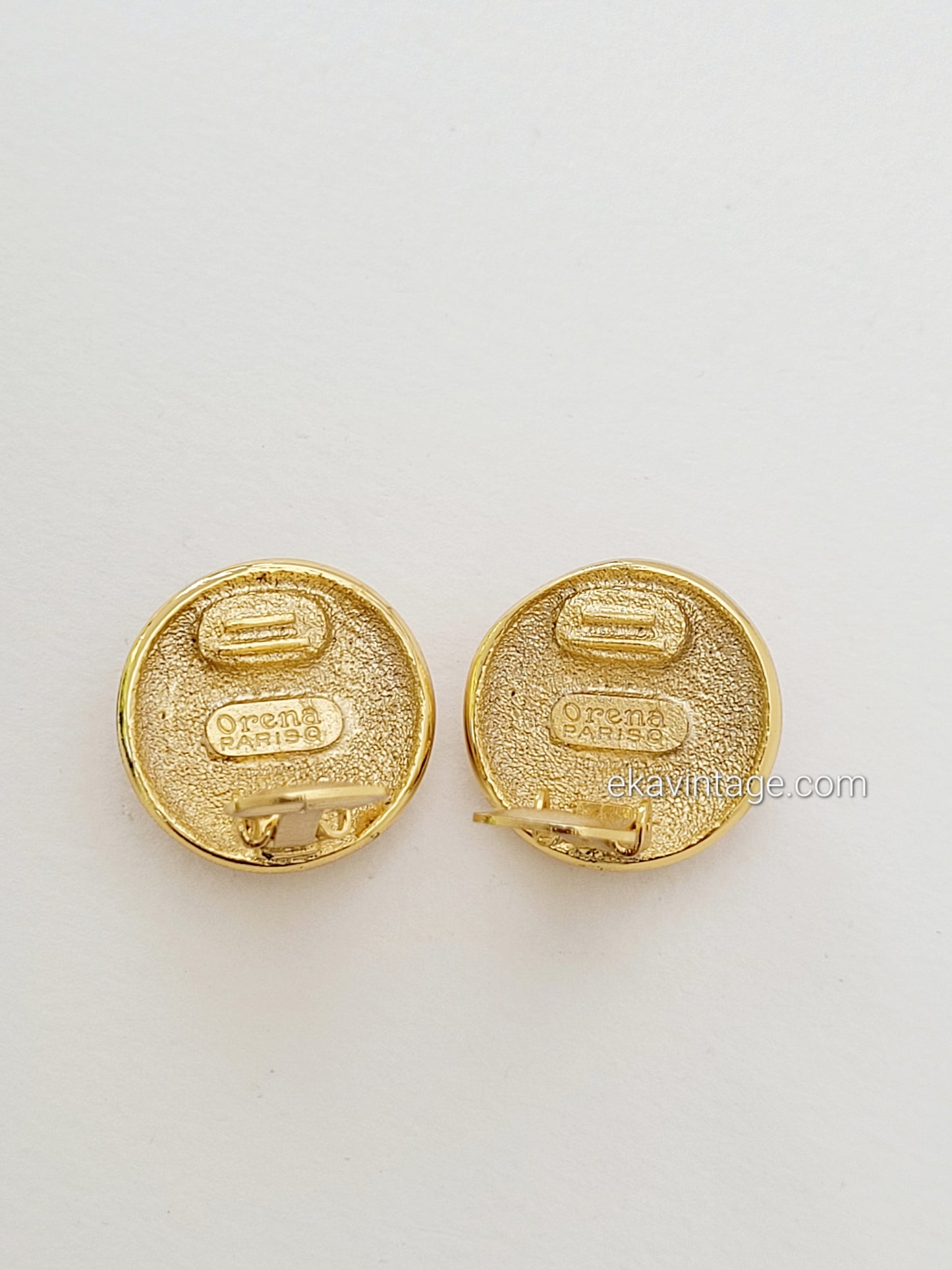 Orena Paris - Boucles d'oreilles vintage