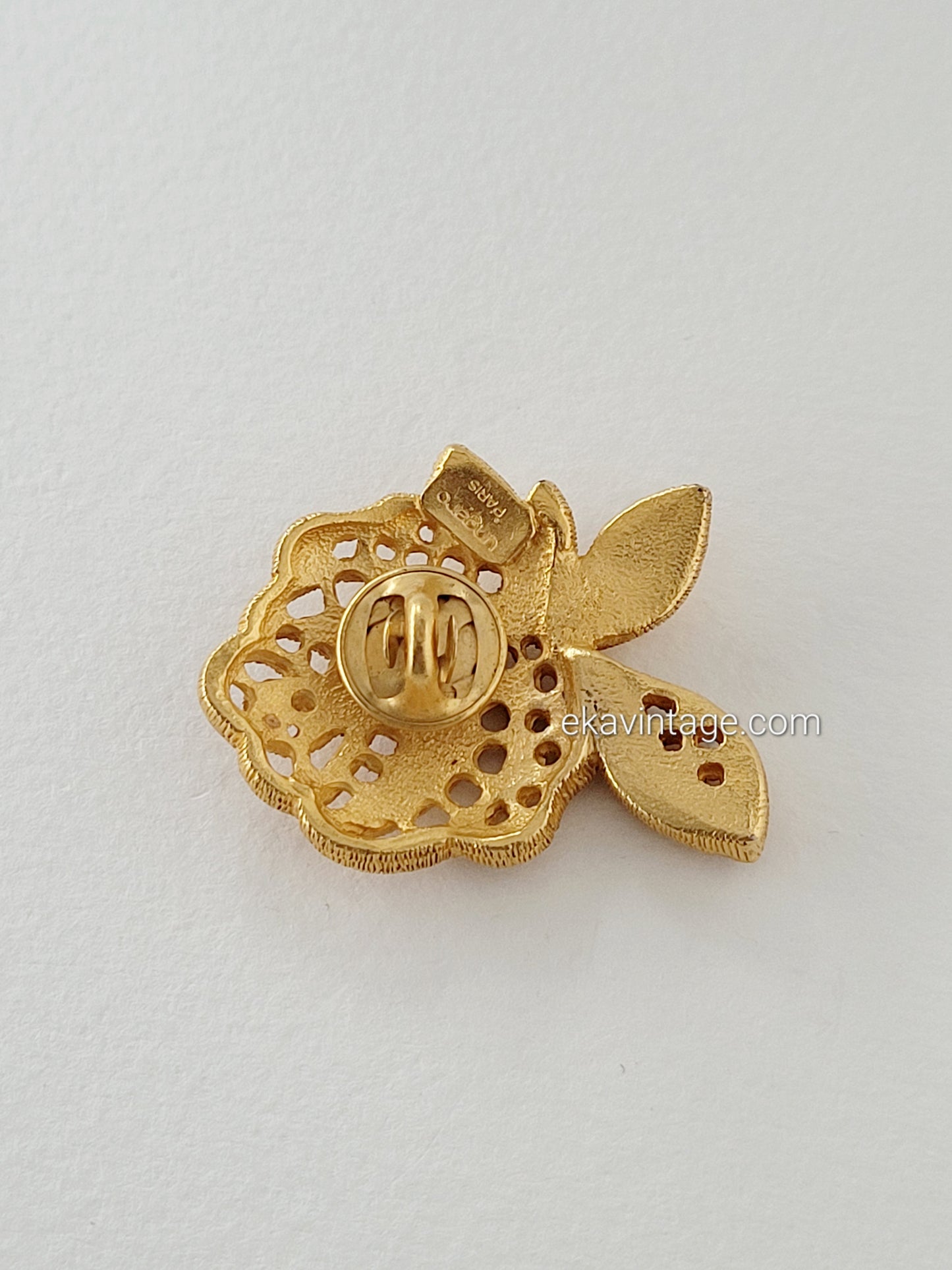 Ungaro Paris - Broche vintage Fleur