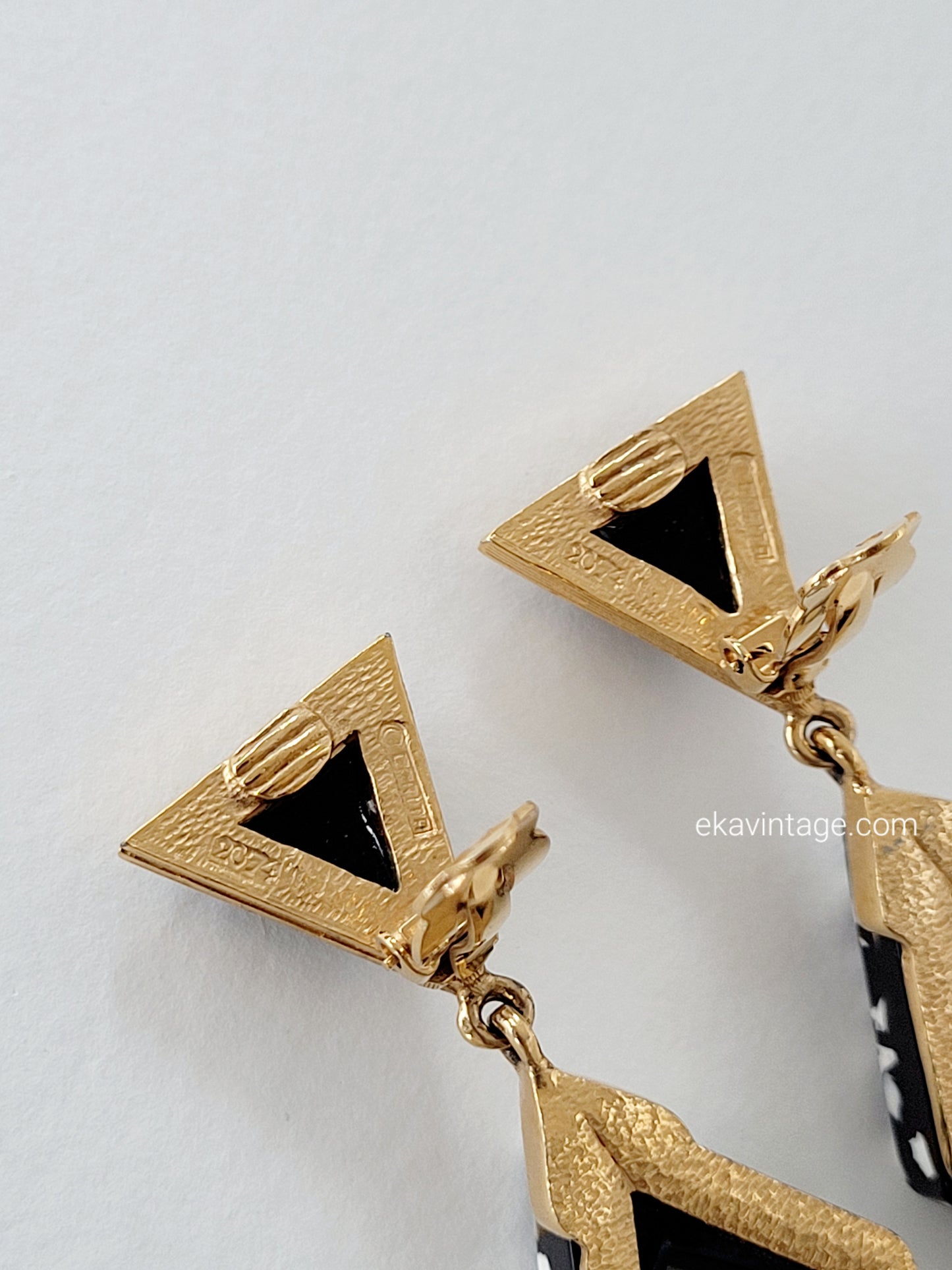 Carita Paris - Boucles d'oreilles vintage