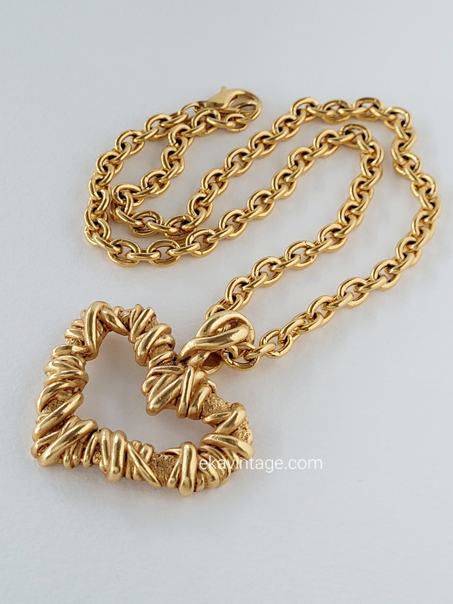 Christian Lacroix - Collier vintage Cœur