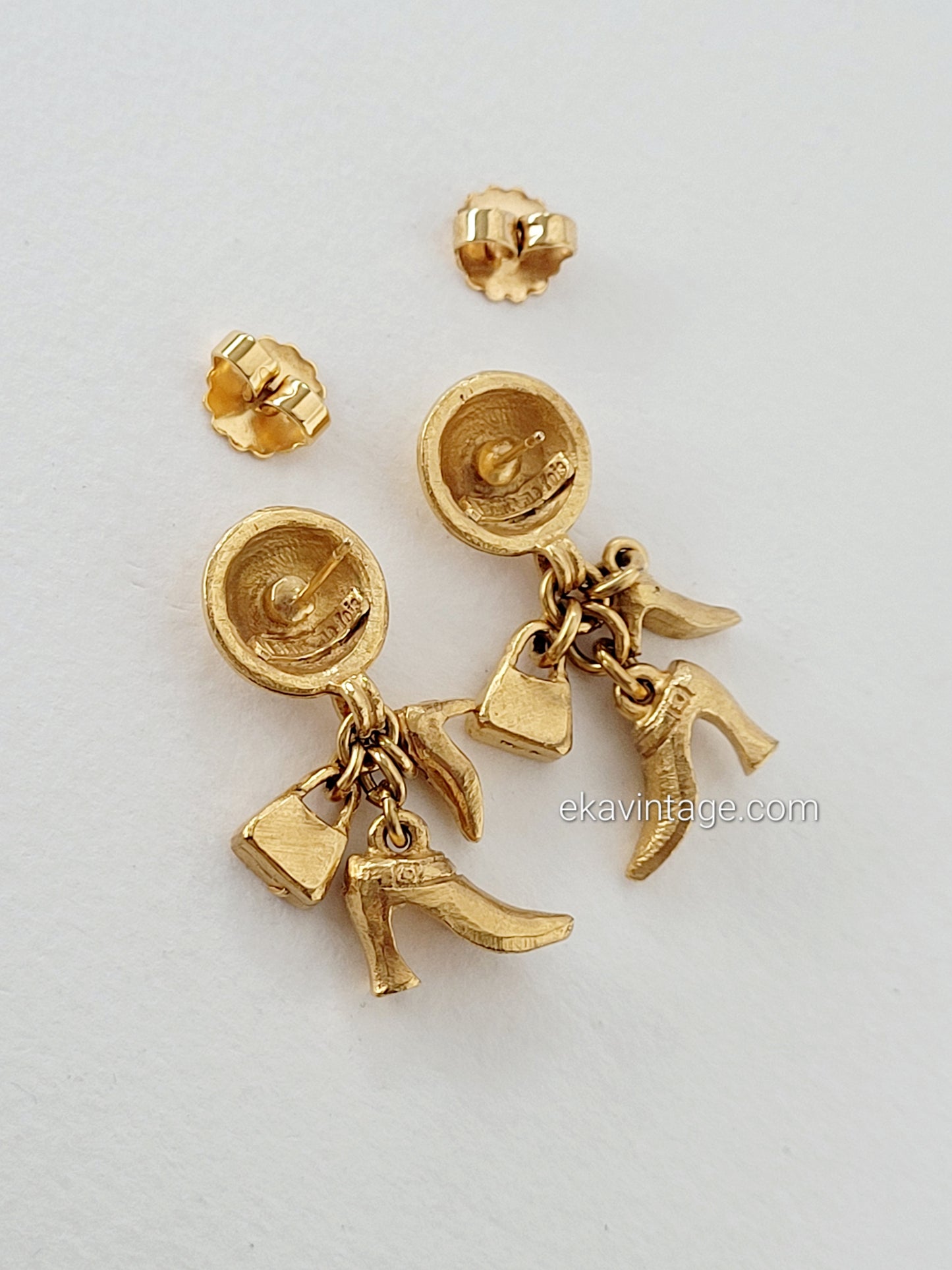 Il était une fois - Boucles d'oreilles vintage
