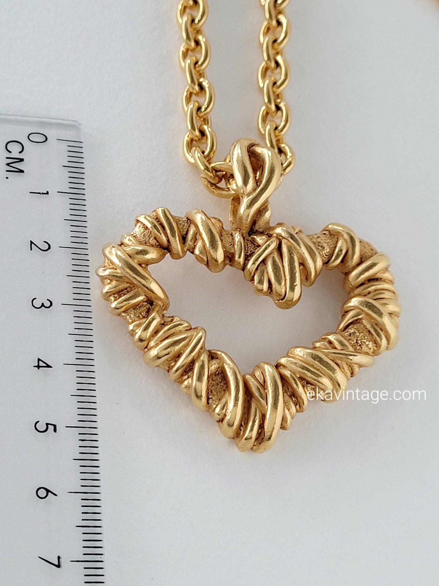 Christian Lacroix - Collier vintage Cœur