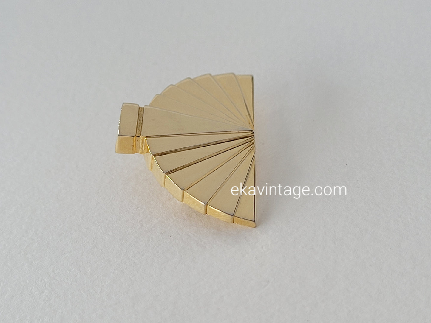 Karl Lagerfeld - Broche vintage Éventail