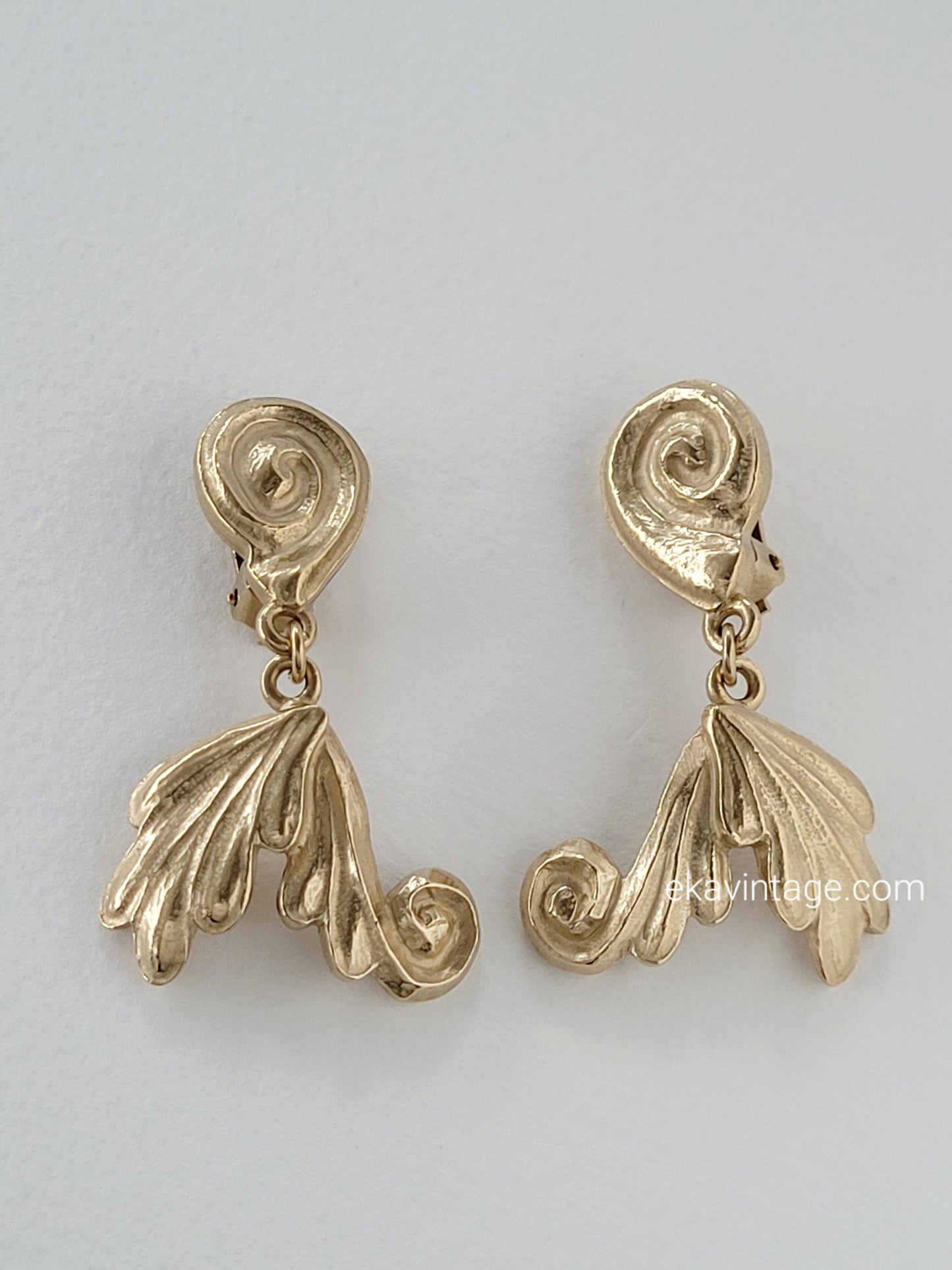 Boucles d'oreilles vintage Jacques Esterel