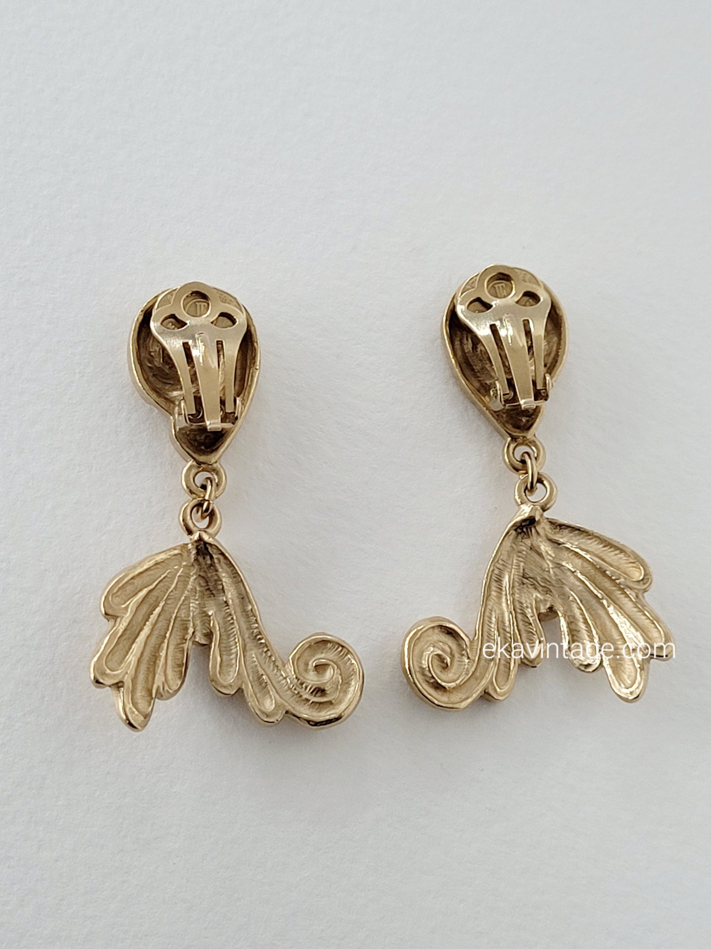 Boucles d'oreilles vintage Jacques Esterel