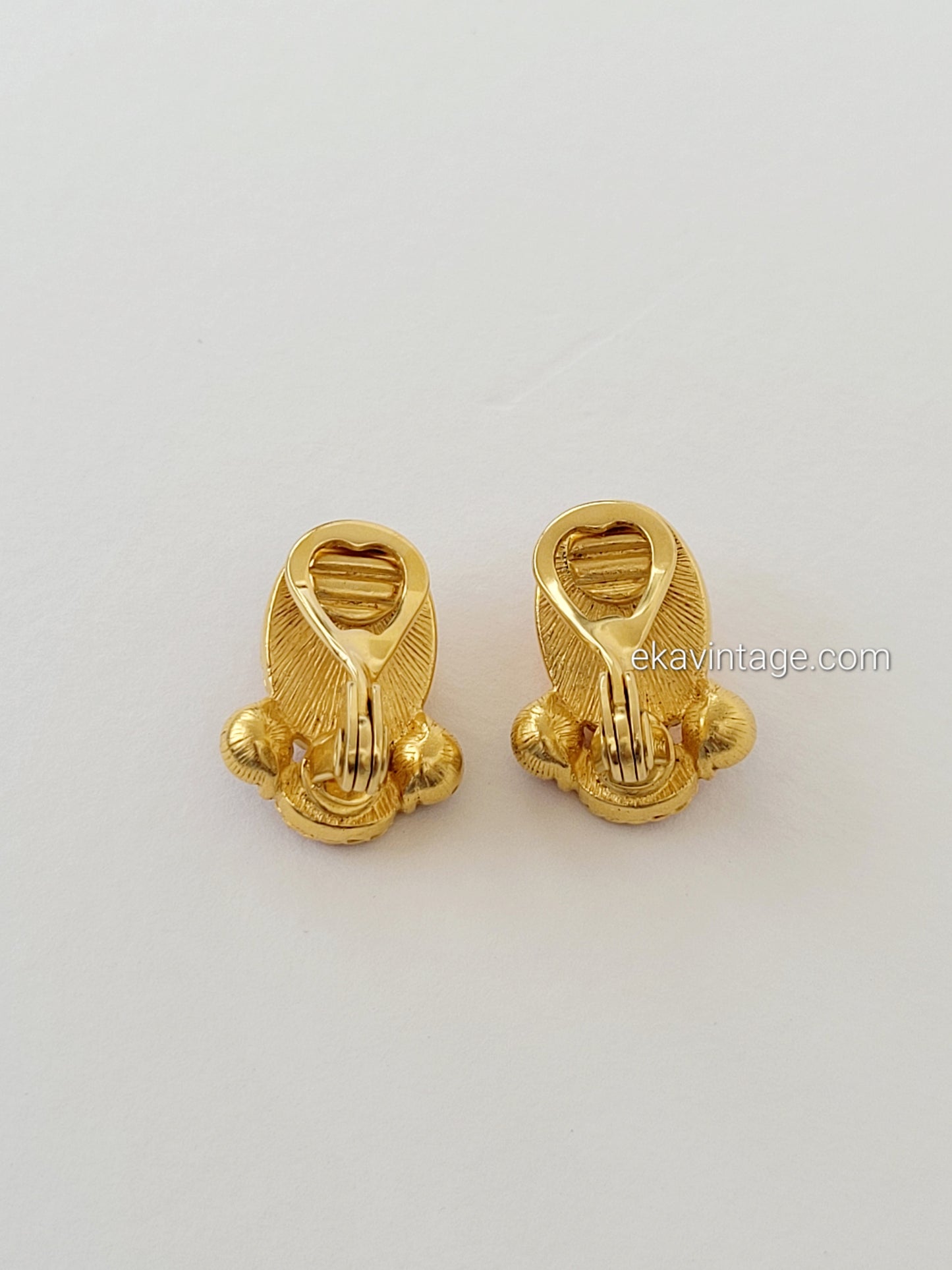 Monet - Boucles d'oreilles vintage