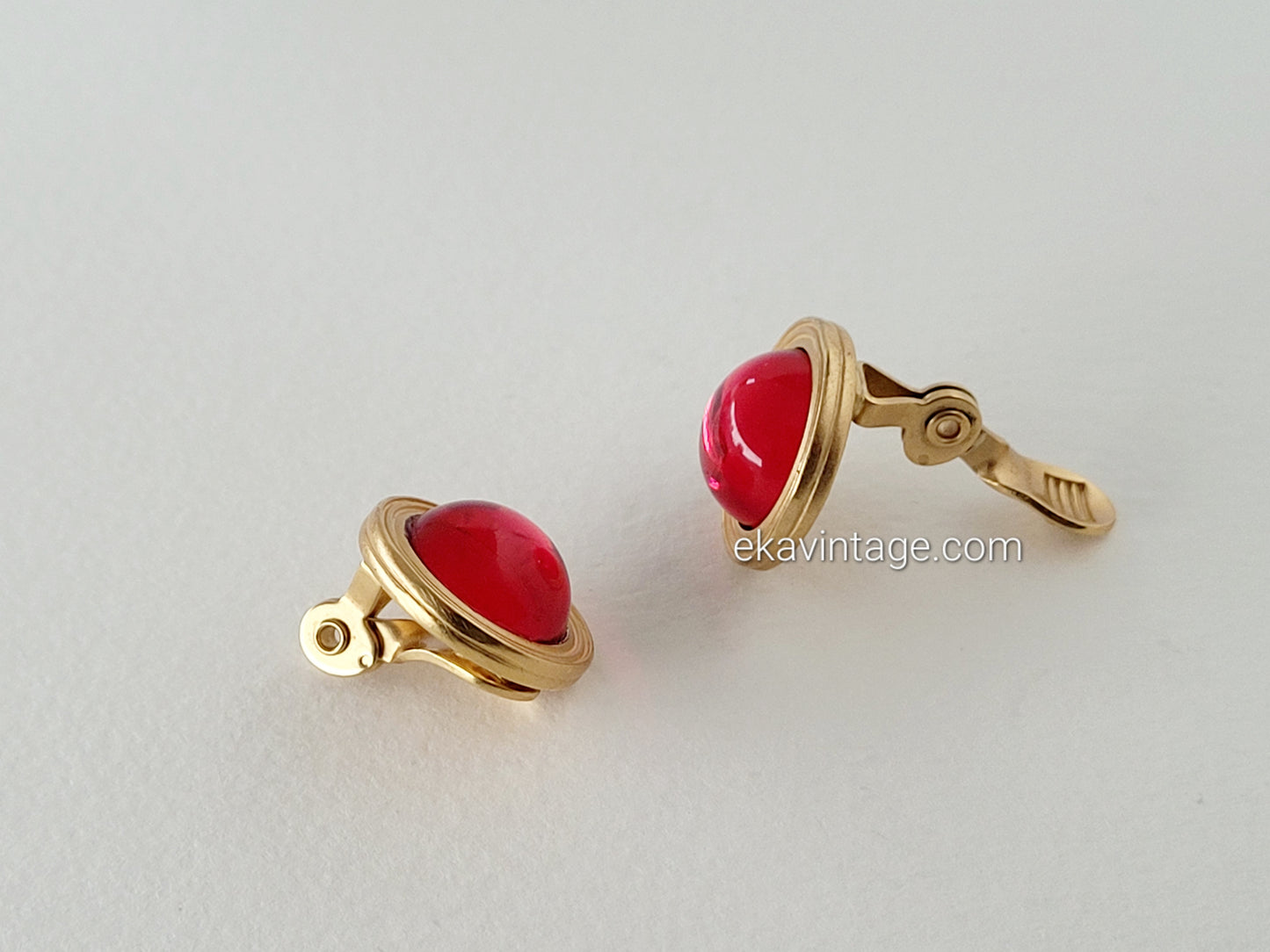 Monet - Boucles d'oreilles vintage