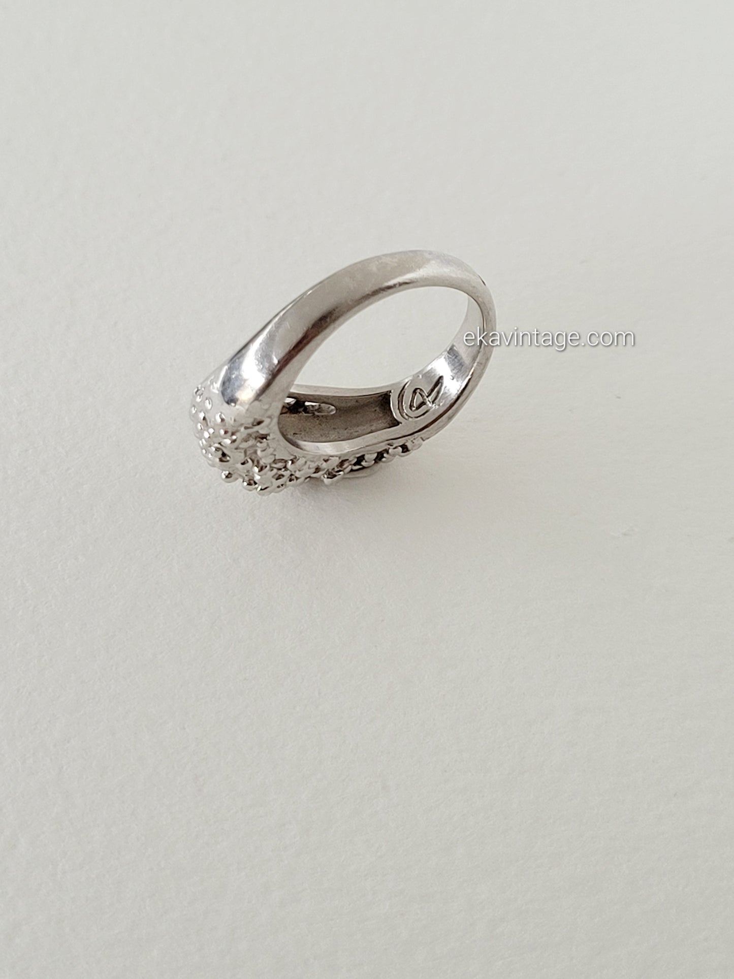 Christian Lacroix - Bague vintage en argent