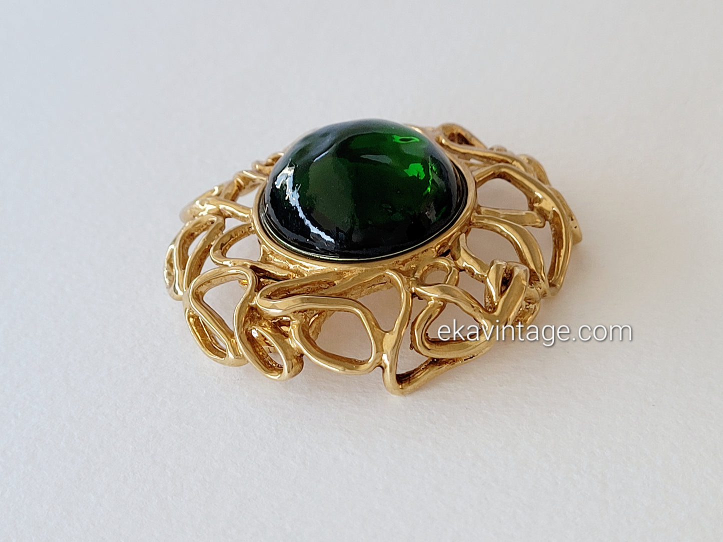 Yves Saint Laurent - Broche vintage Fleur