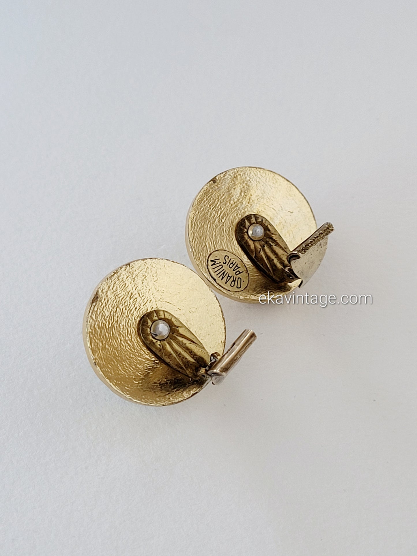 Oranium - Boucles d'oreilles vintage