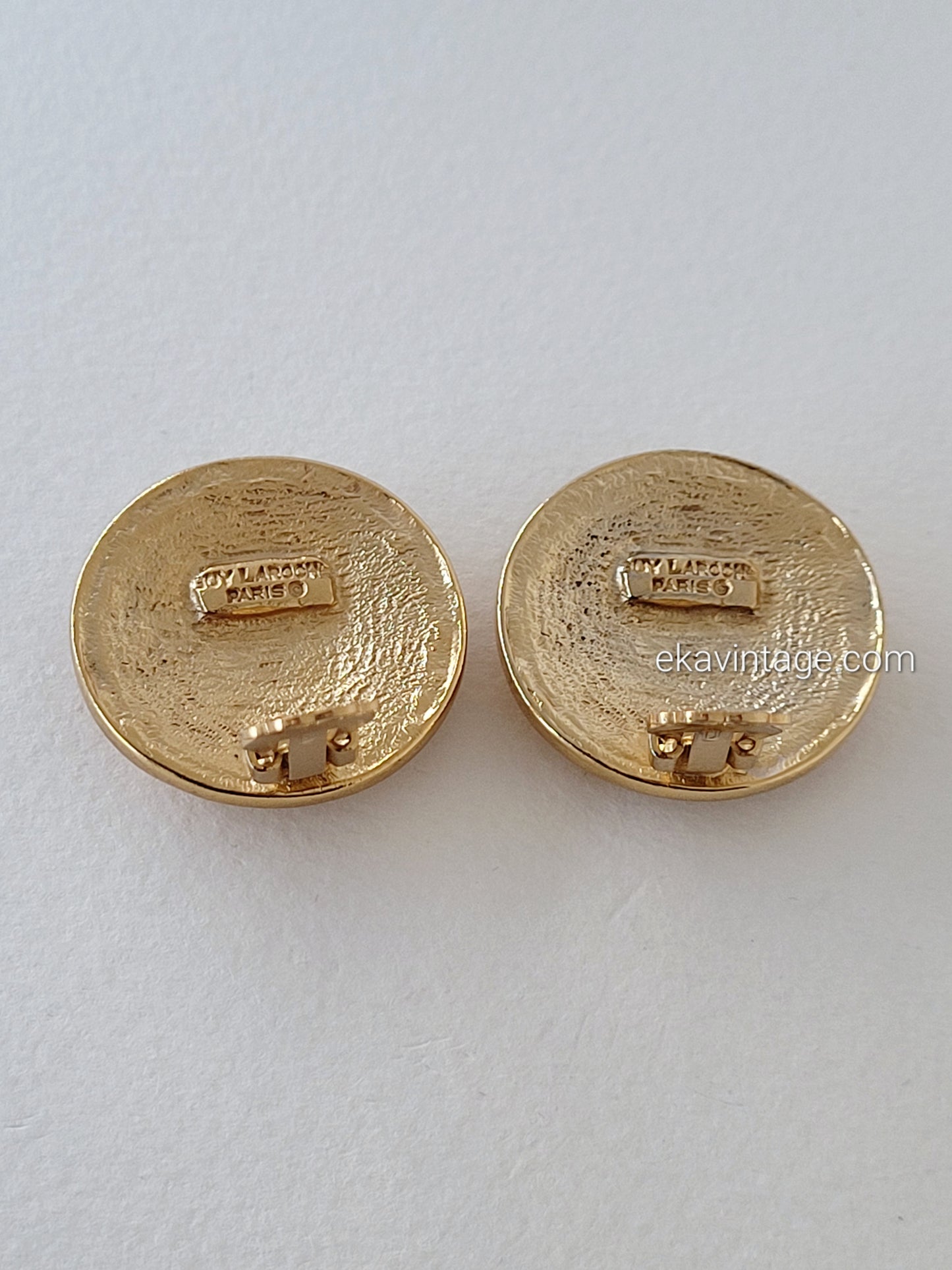 Guy Laroche - Boucles d'oreilles vintage GL