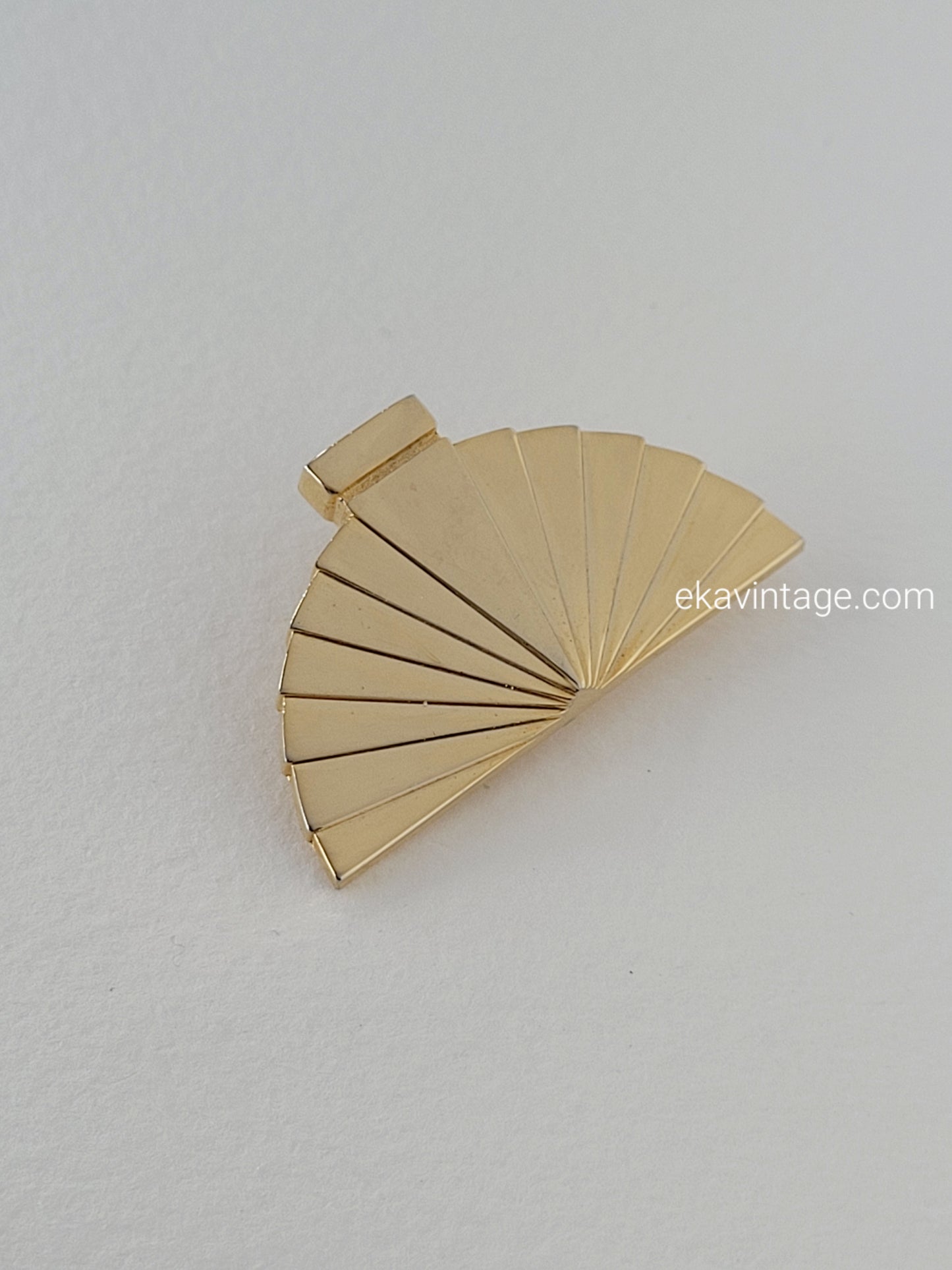 Karl Lagerfeld - Broche vintage Éventail