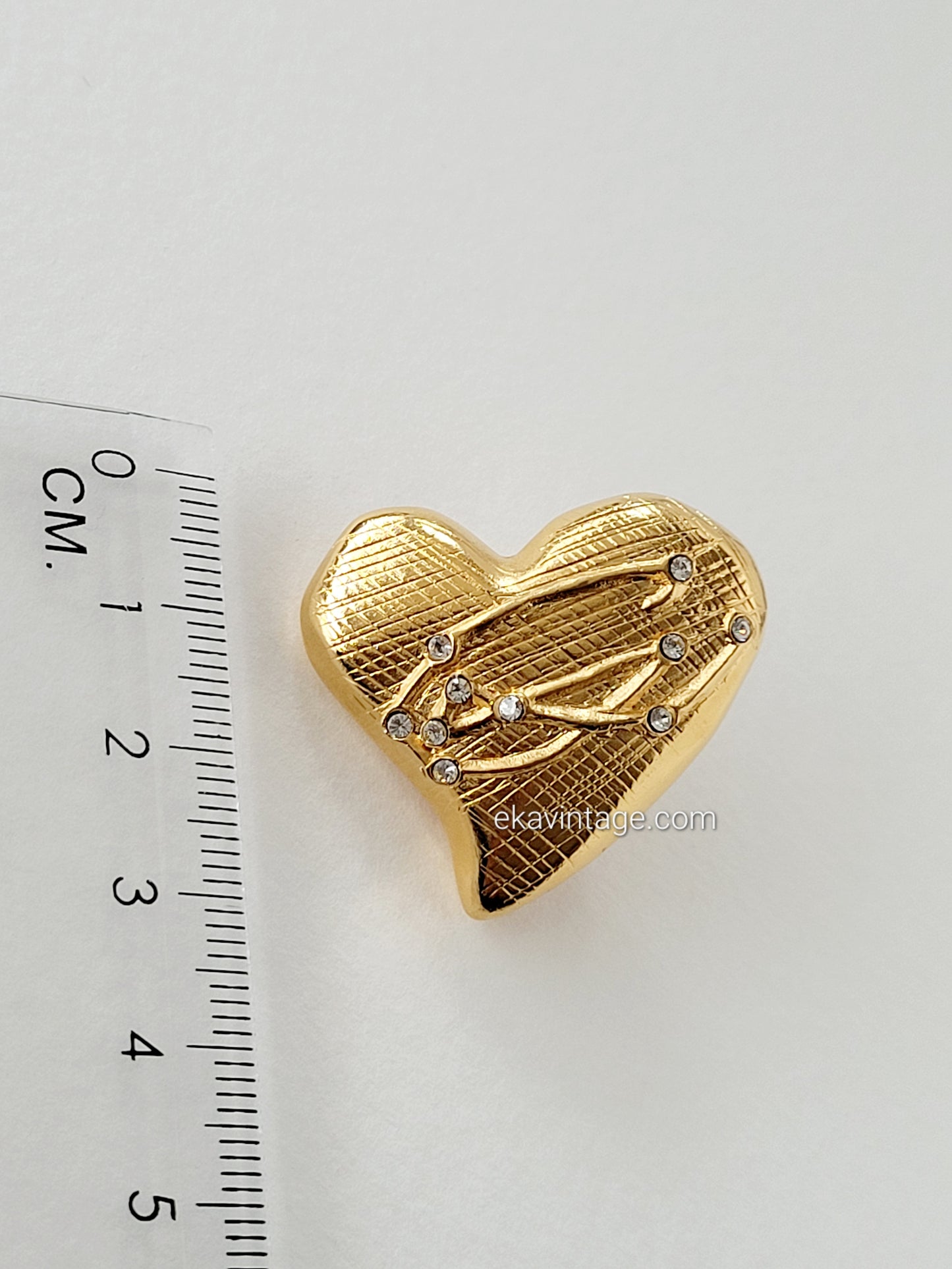 Christian Lacroix - Boucles d'oreilles vintage Cœur CL