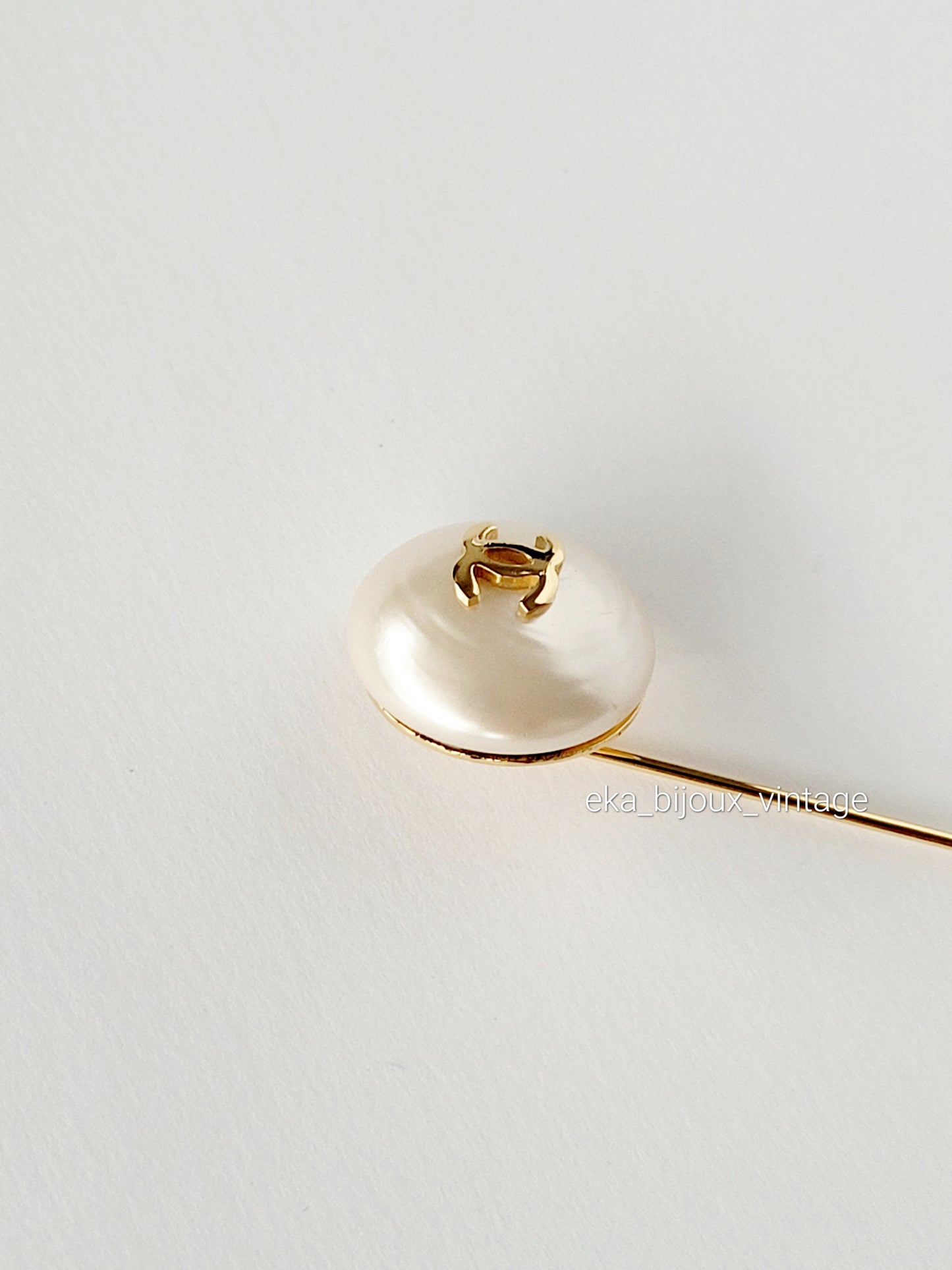 Chanel - Broche / épingle vintage le sigle CC