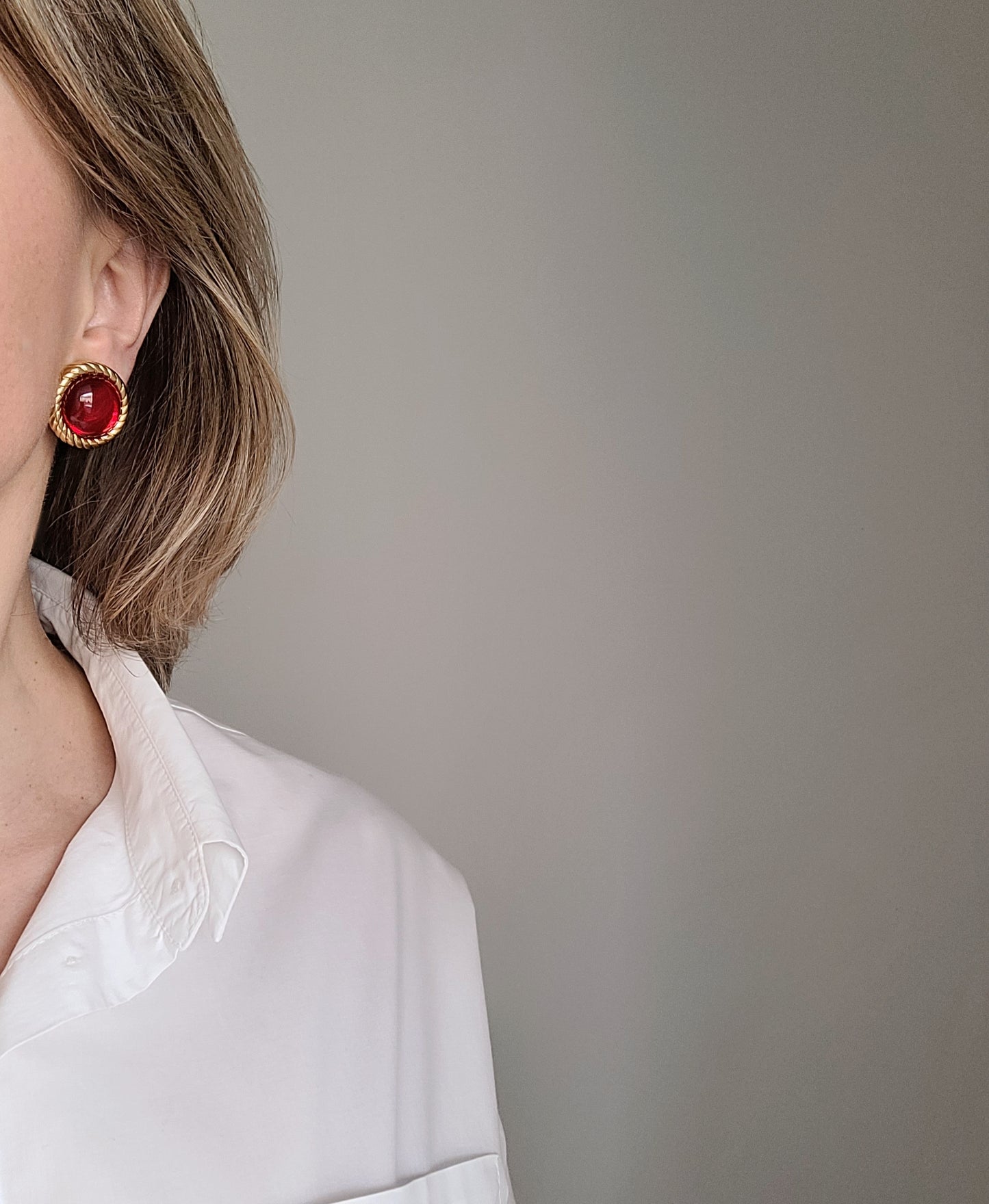 Valentino - Boucles d'oreilles vintage