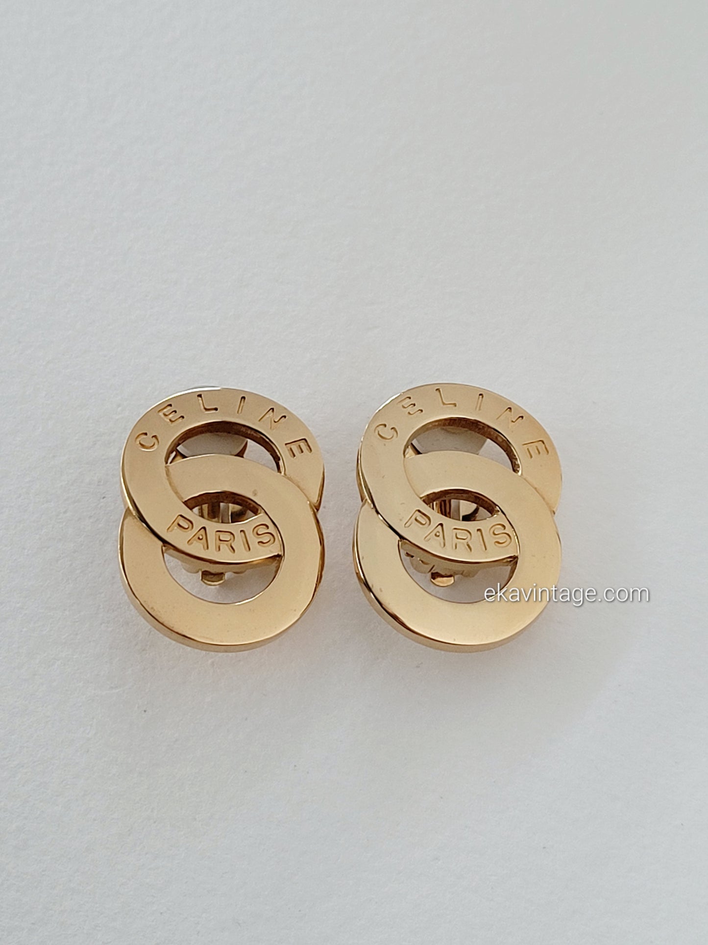 Céline Paris - Boucles d'oreilles vintage