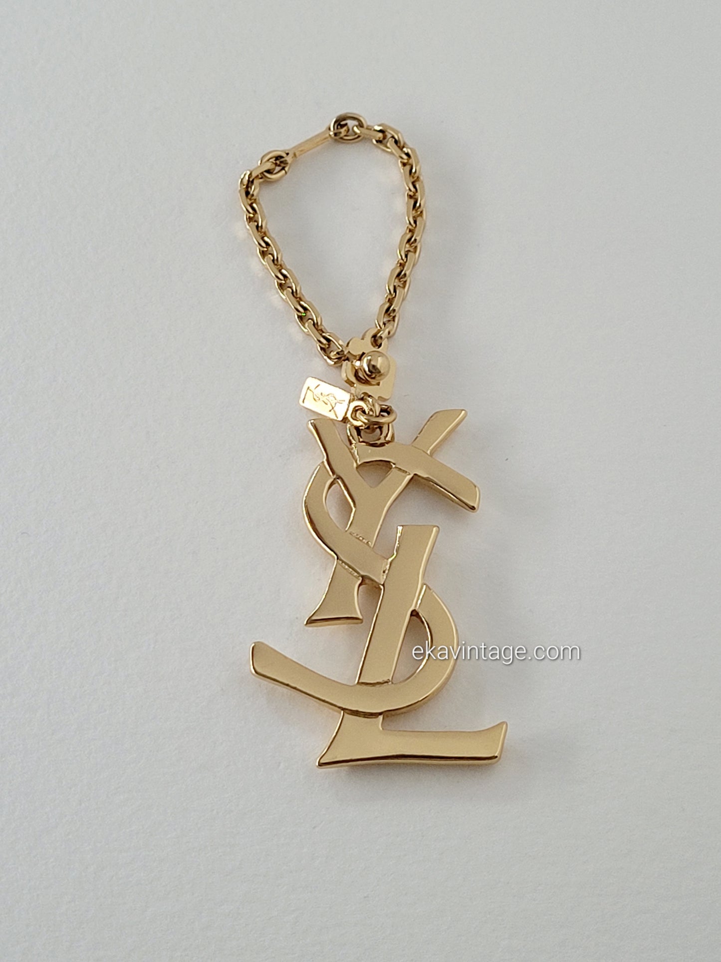 Yves Saint Laurent - Bijou de sac ou porte-clés vintage YSL