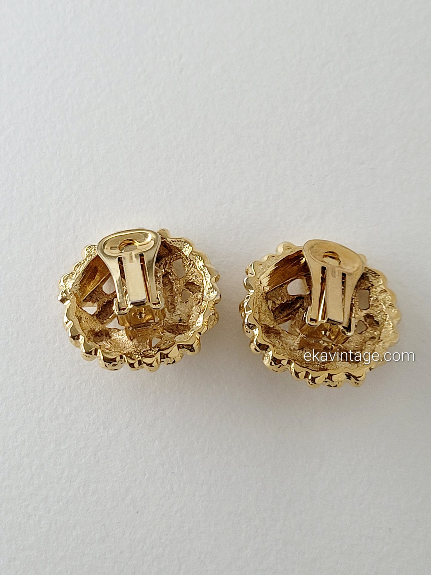 Leritz - Boucles d'oreilles vintage