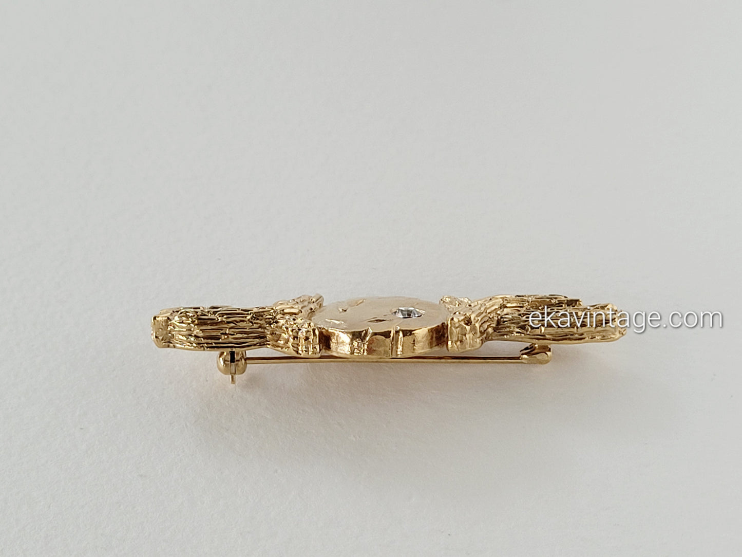 Jacques Esterel - Broche vintage doré
