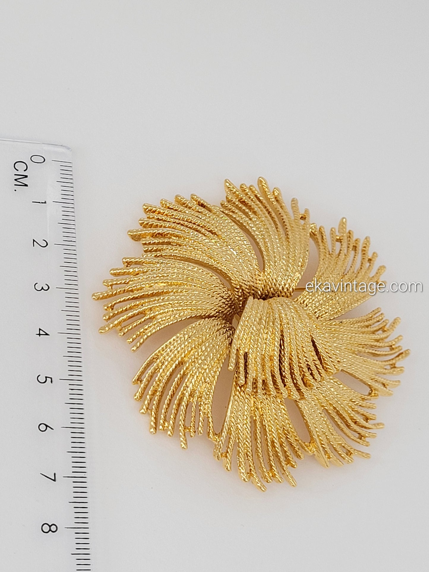 Monet  - Grande broche vintage