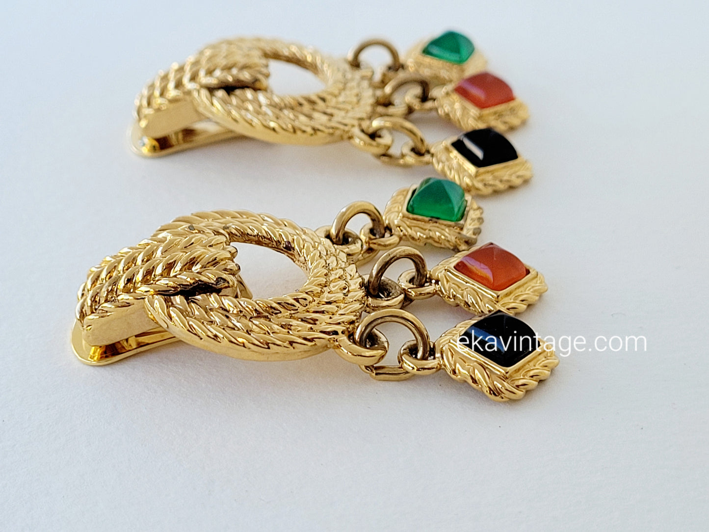 Agatha Paris - Boucles d'oreilles pendantes vintage