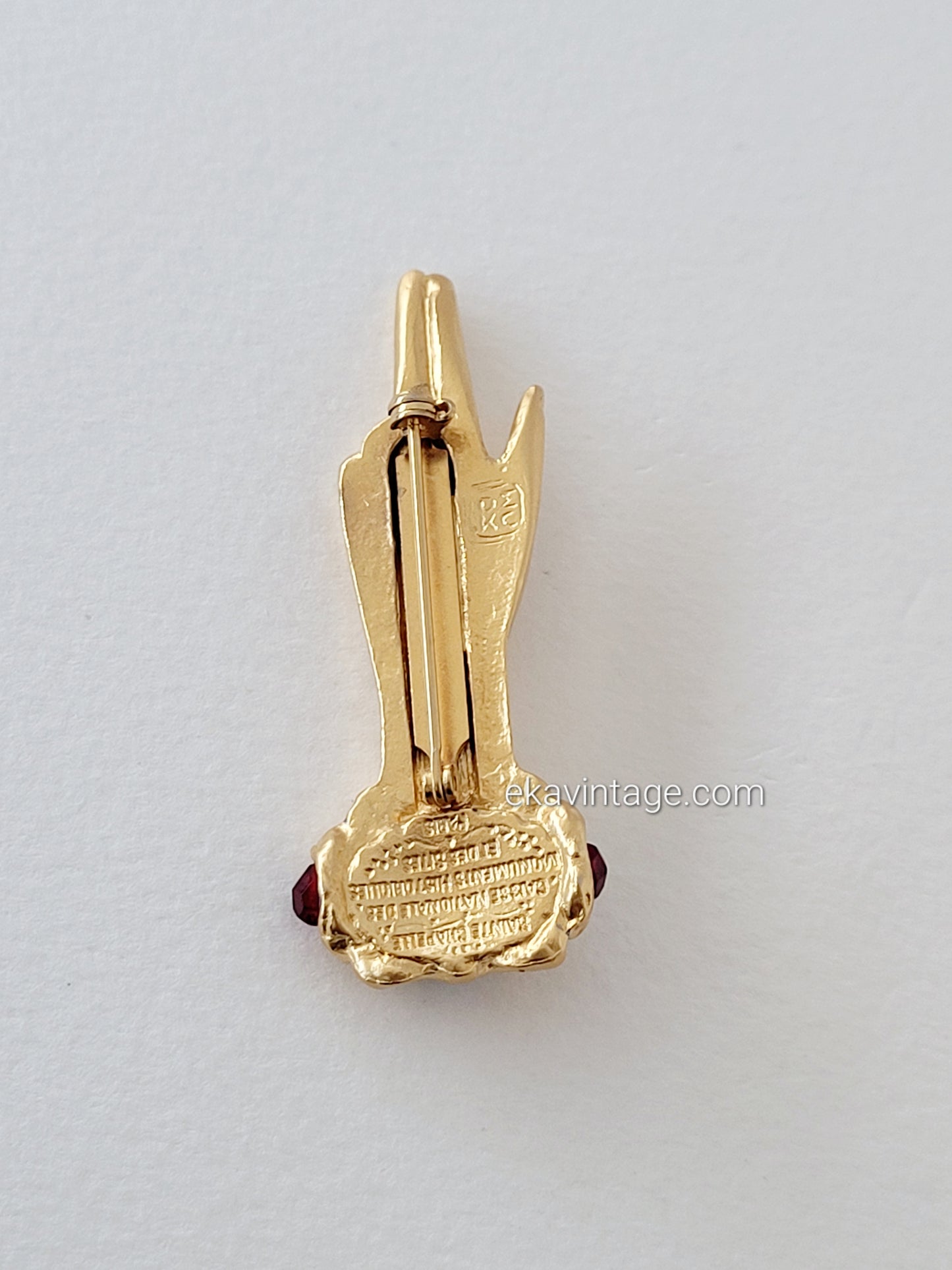 Broche vintage - Sainte Chapelle
