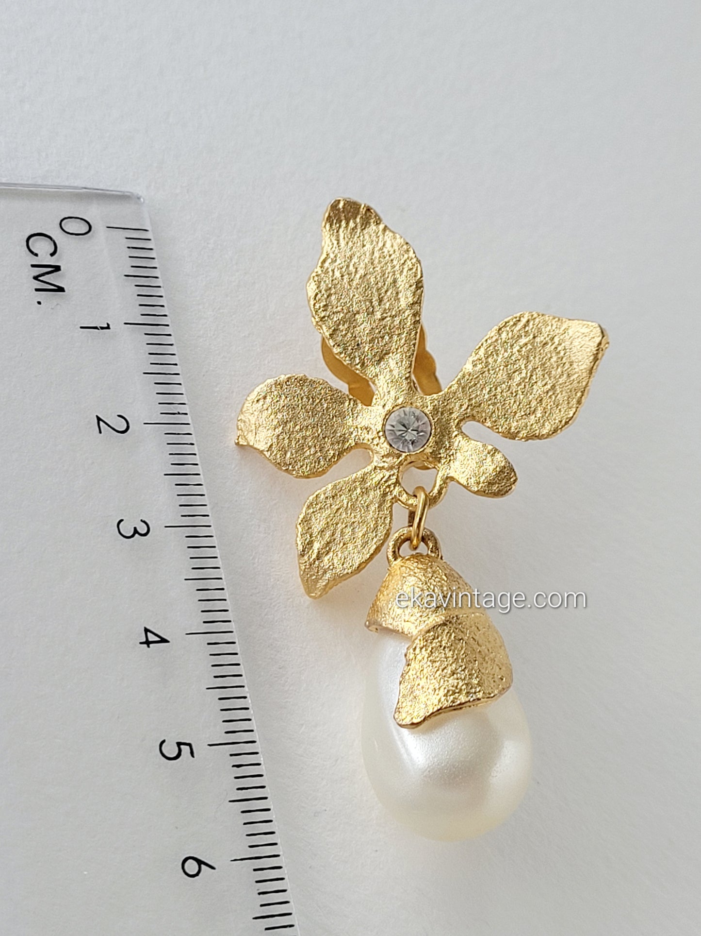 Cécile et Jeanne - Boucles d'oreilles Fleurs