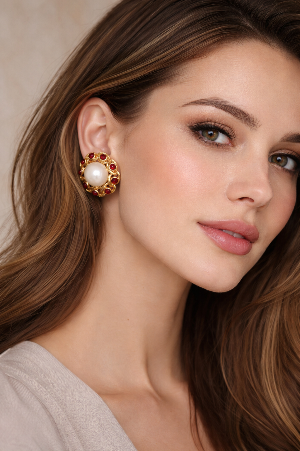 Escada - Boucles d'oreilles vintage
