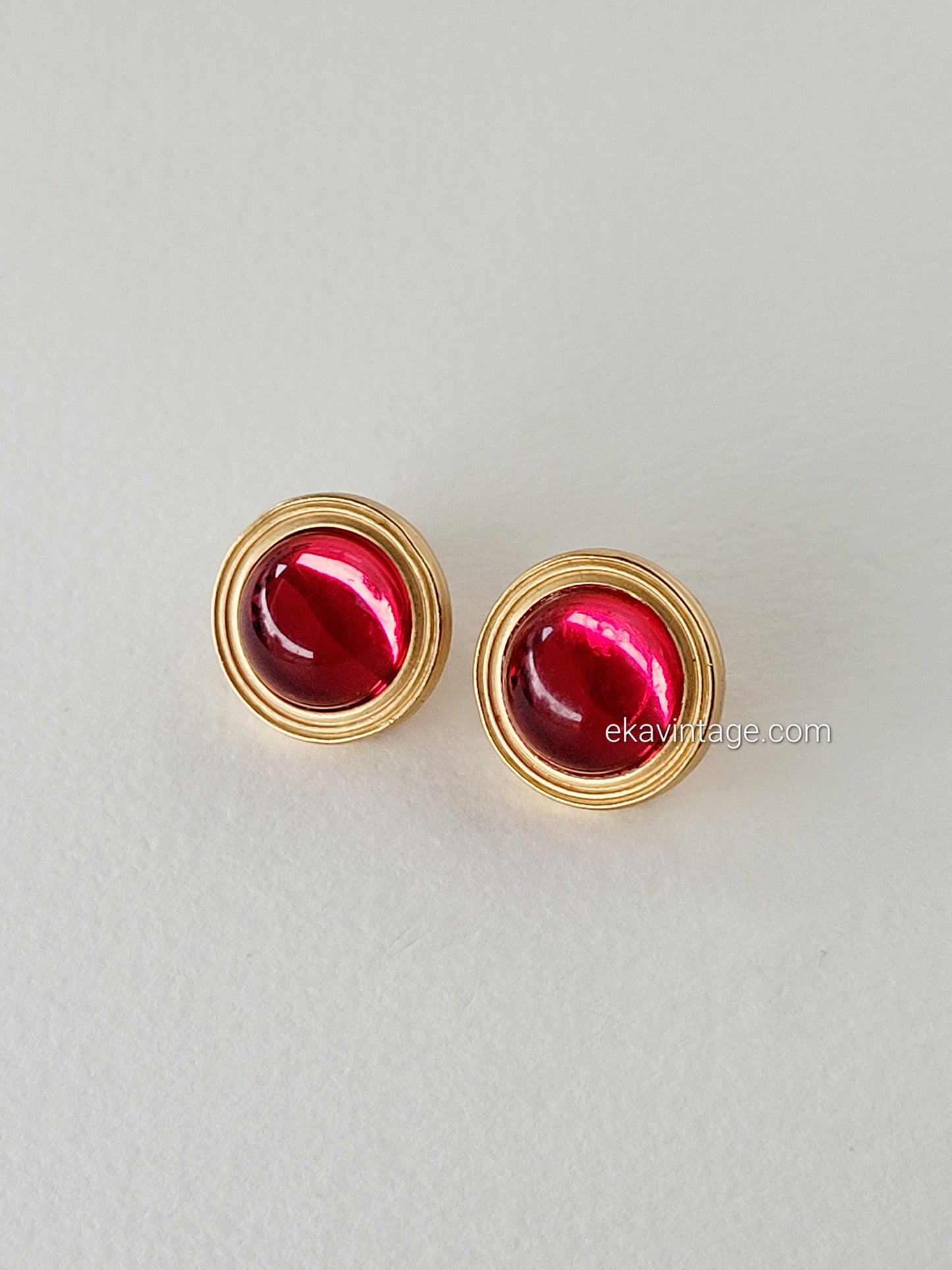 Monet - Boucles d'oreilles vintage