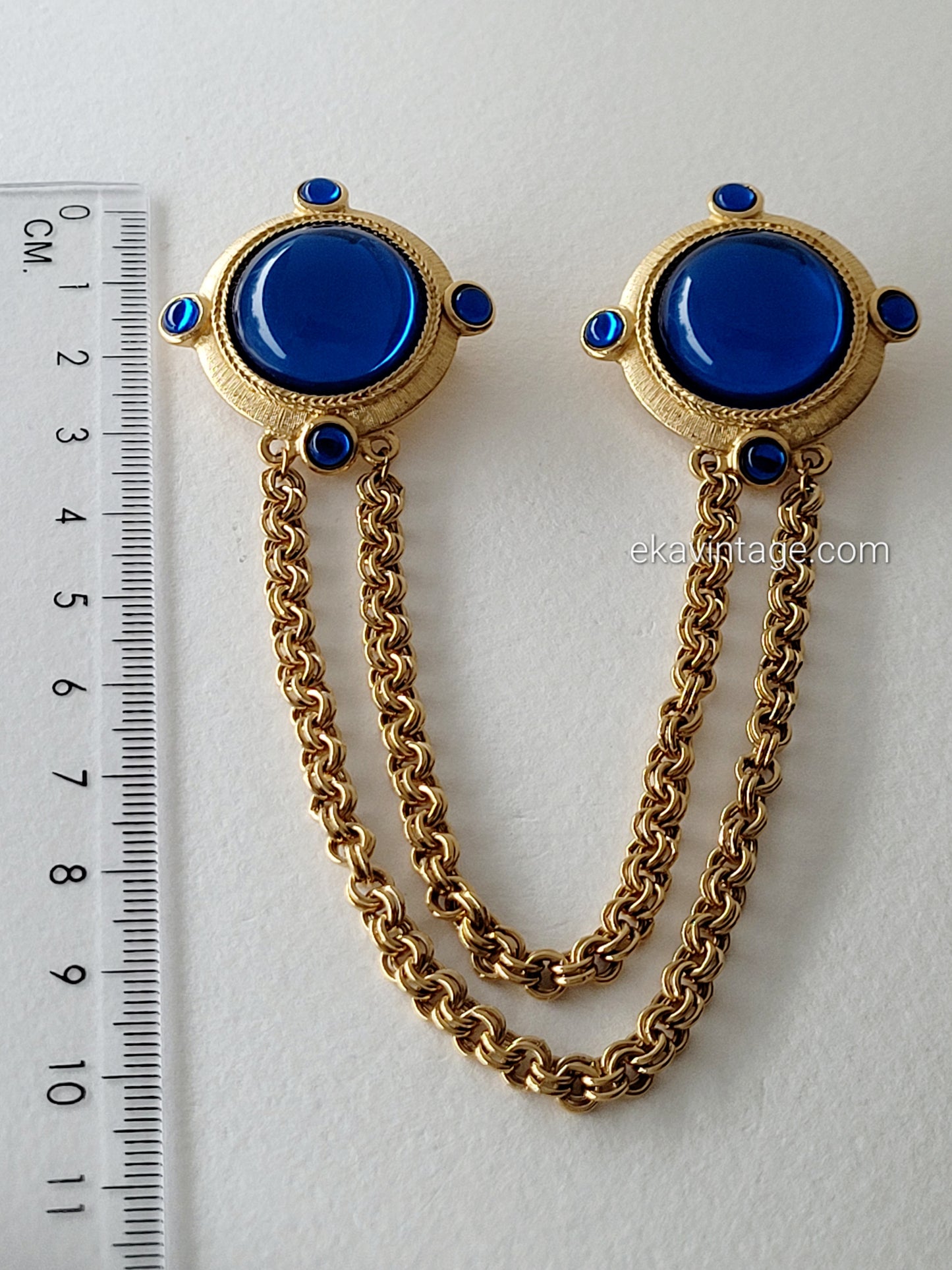 Trifari - Chatelaine/broche vintage