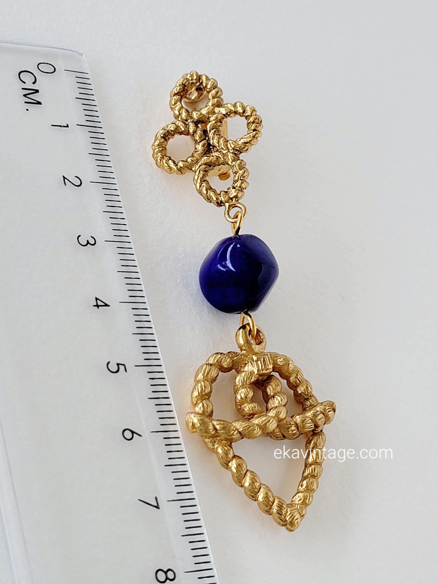 Ted Lapidus - Boucles d'oreilles pendantes