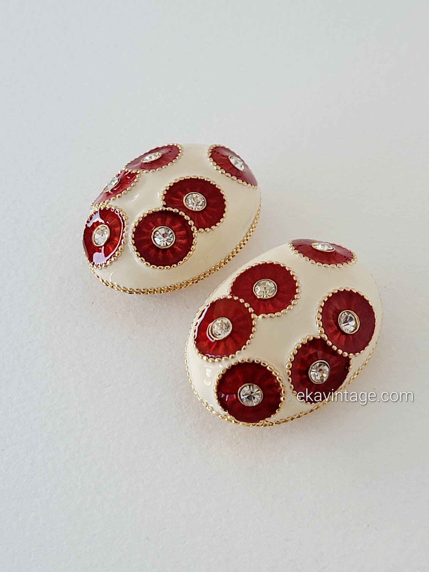 Nina Ricci - Grandes boucles d'oreilles vintage