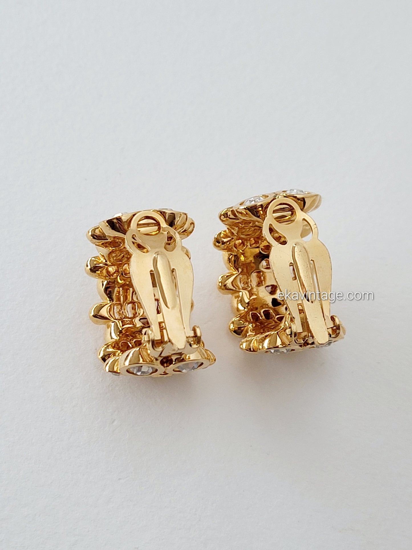 Swarovski - Boucles d'oreilles vintage