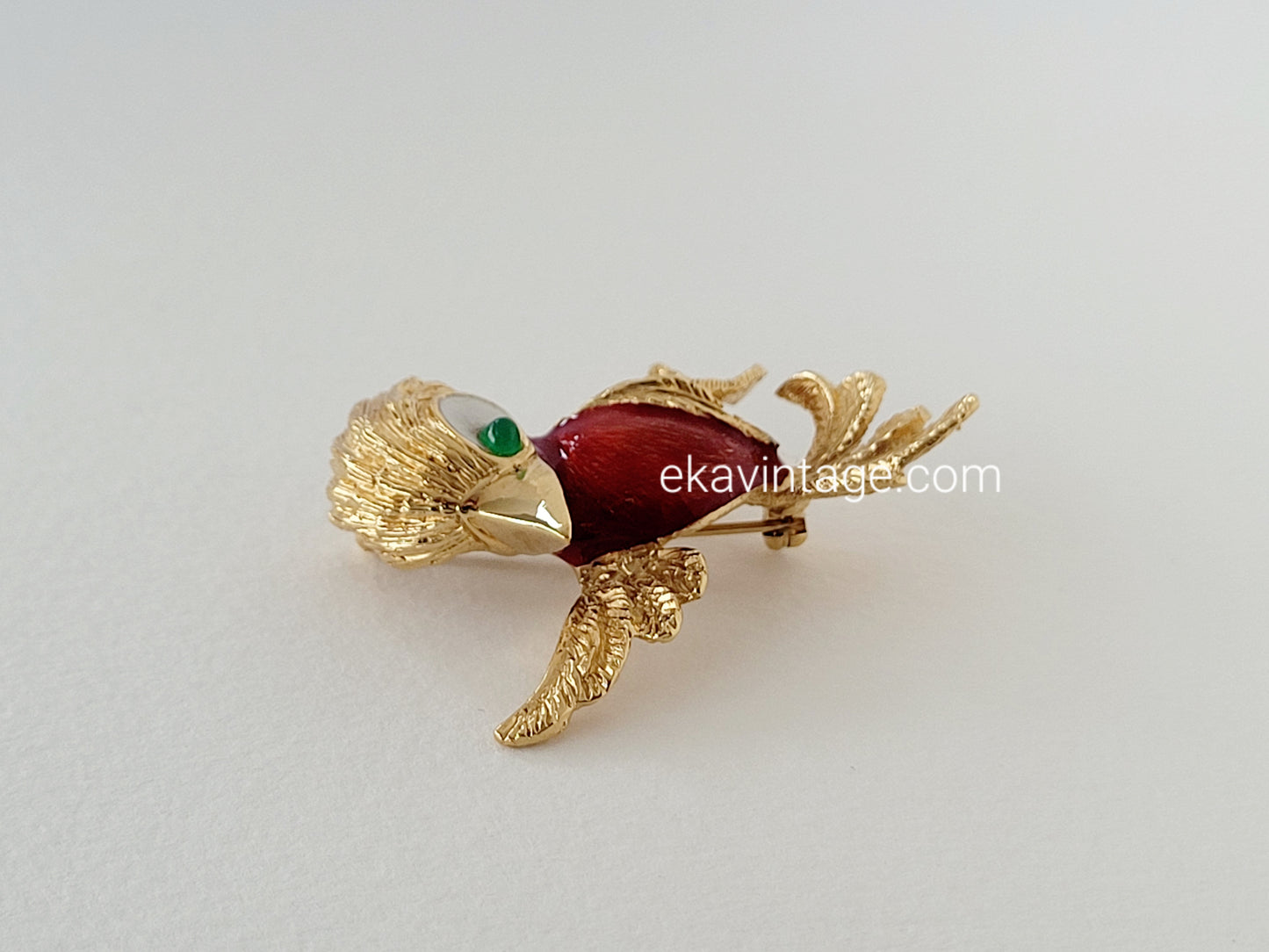 Carven - Broche vintage Oiseau